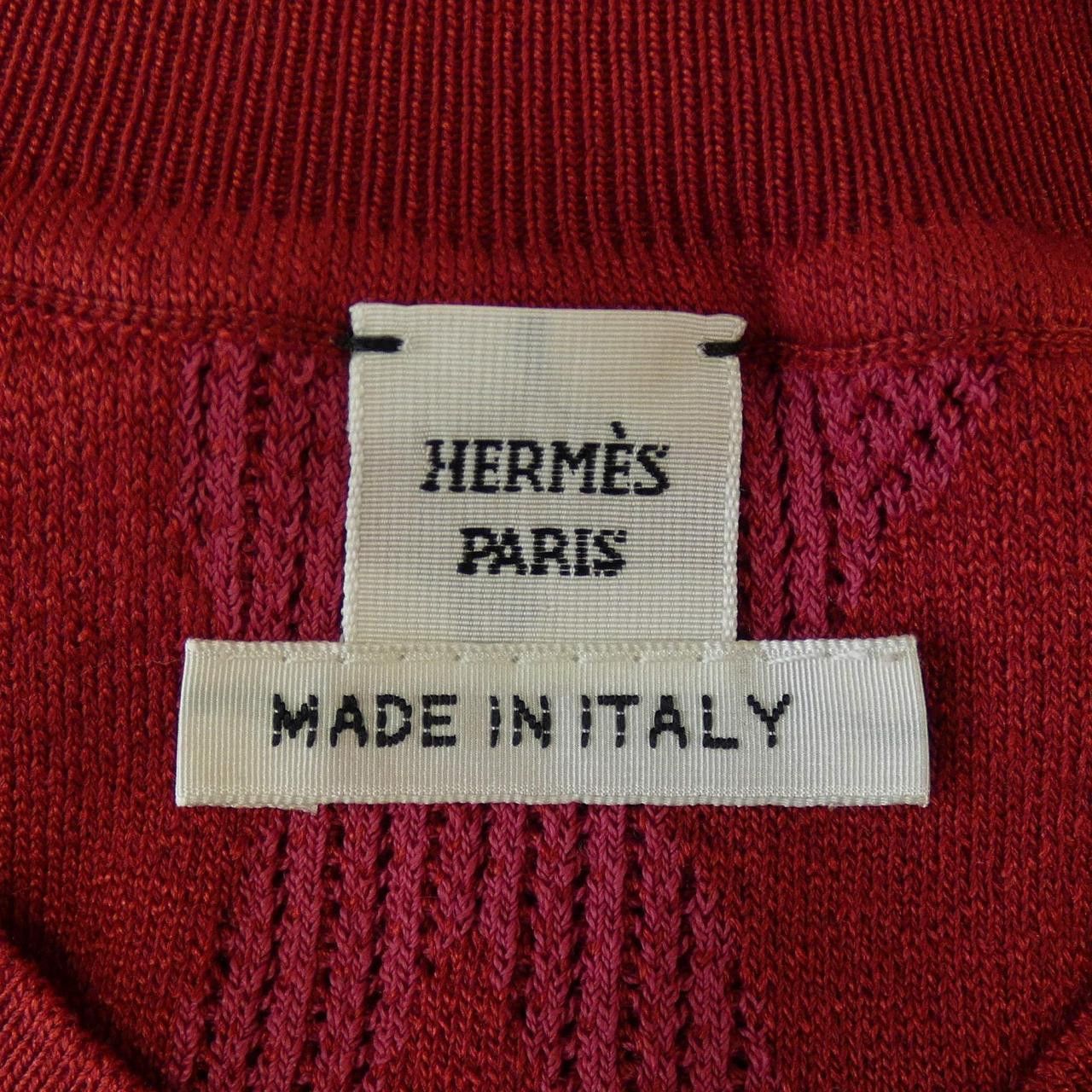 Hermes Hermes Hermès 5H2640DX Wool Knit 38 Others Tops DUTY FREE for USA Size ONE SIZE - 4 Thumbnail