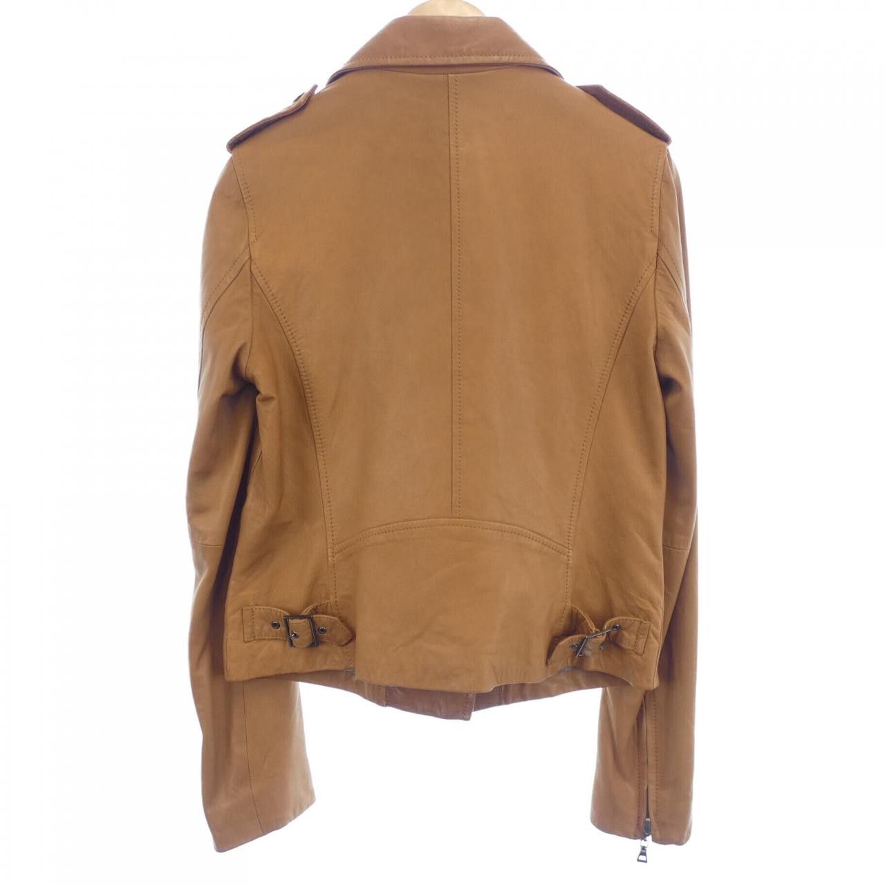Other ICB Leather Riders Jacket Leather Outerwear DUTY FREE for USA