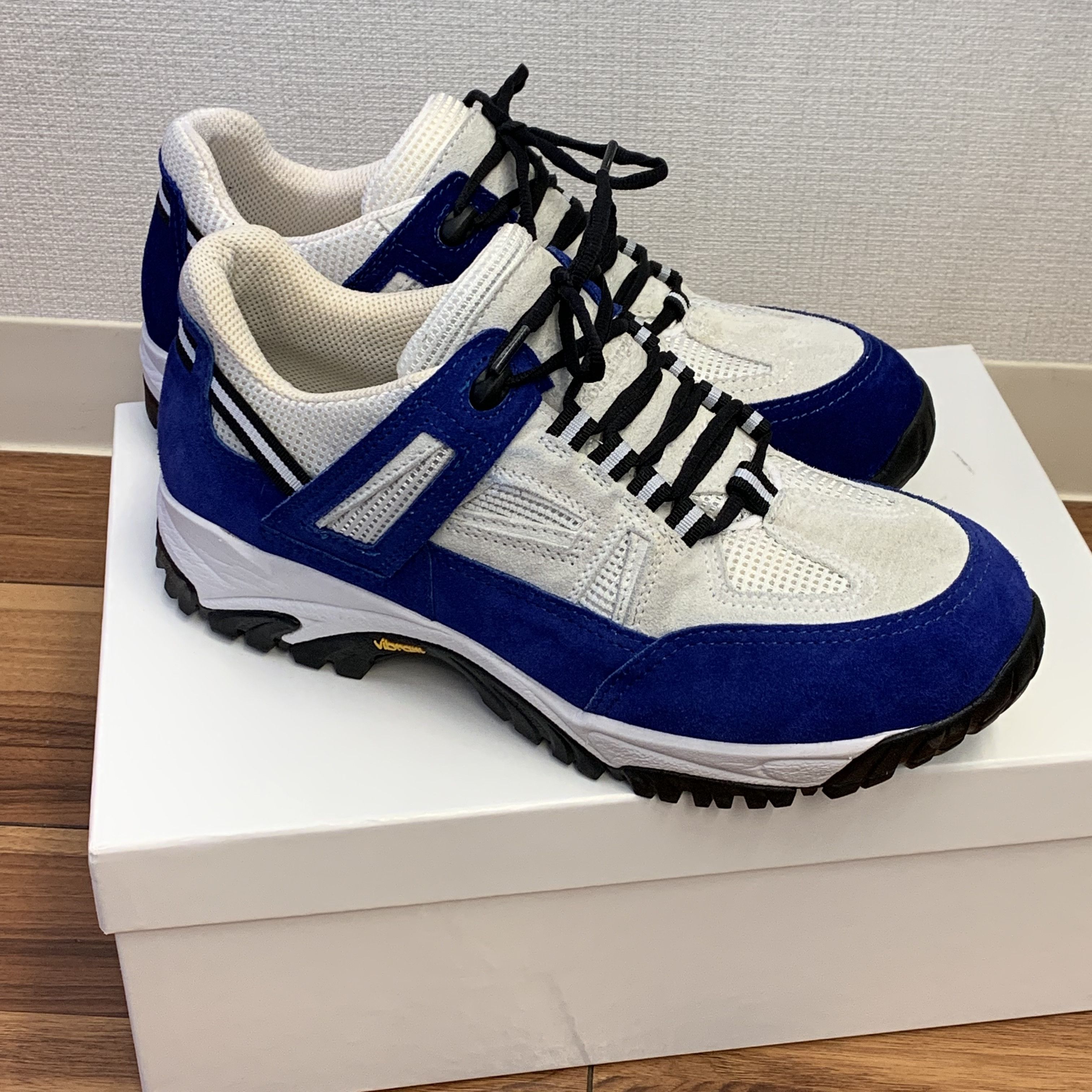 Maison Margiela MAISON MARGIELA SECURITY SNEAKERS BLUE Size US 10 / EU 43 - 3 Thumbnail