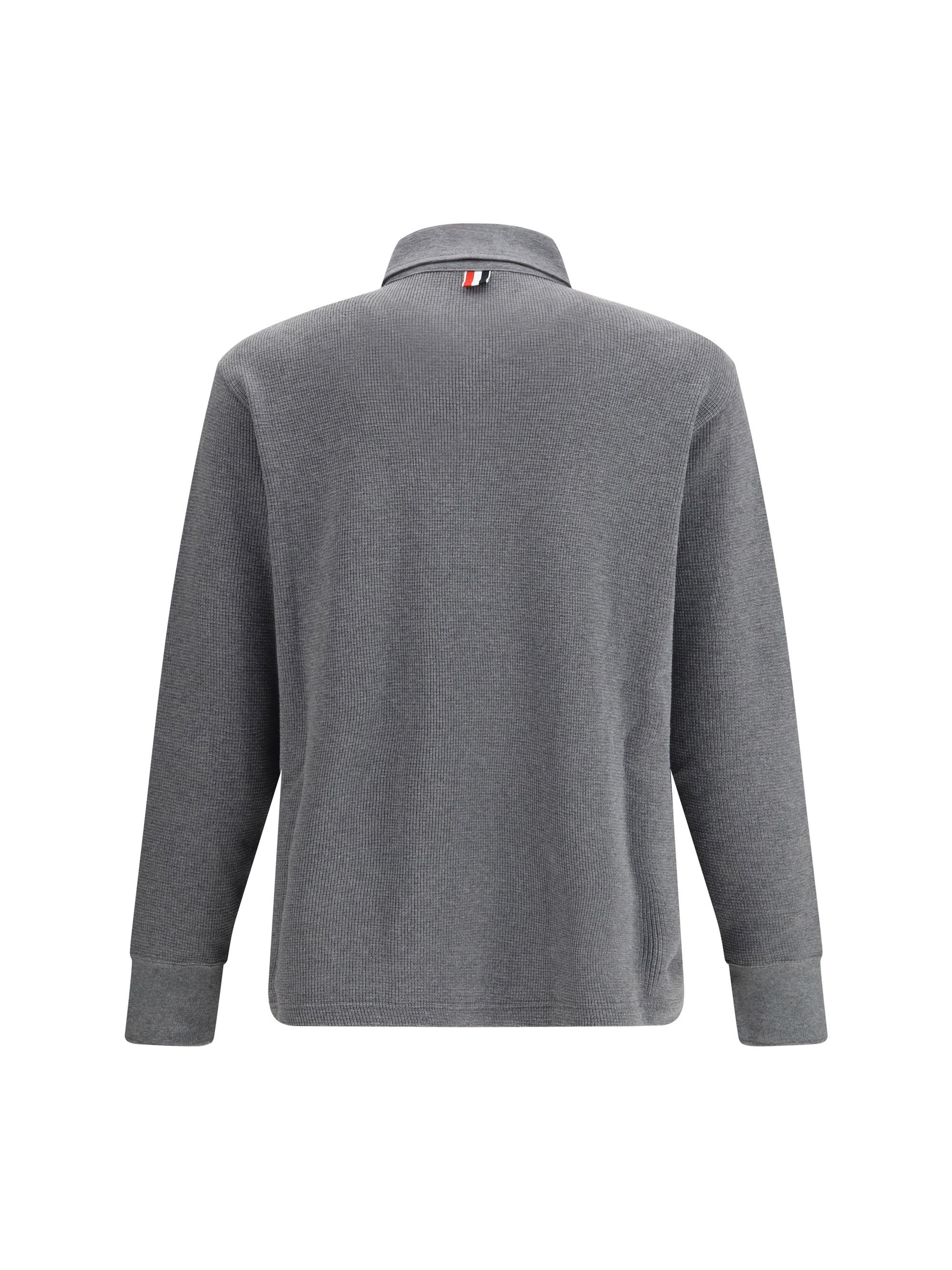 Thom Browne Long sleeve Polo Shirt Size US L / EU 52-54 / 3 - 2 Thumbnail