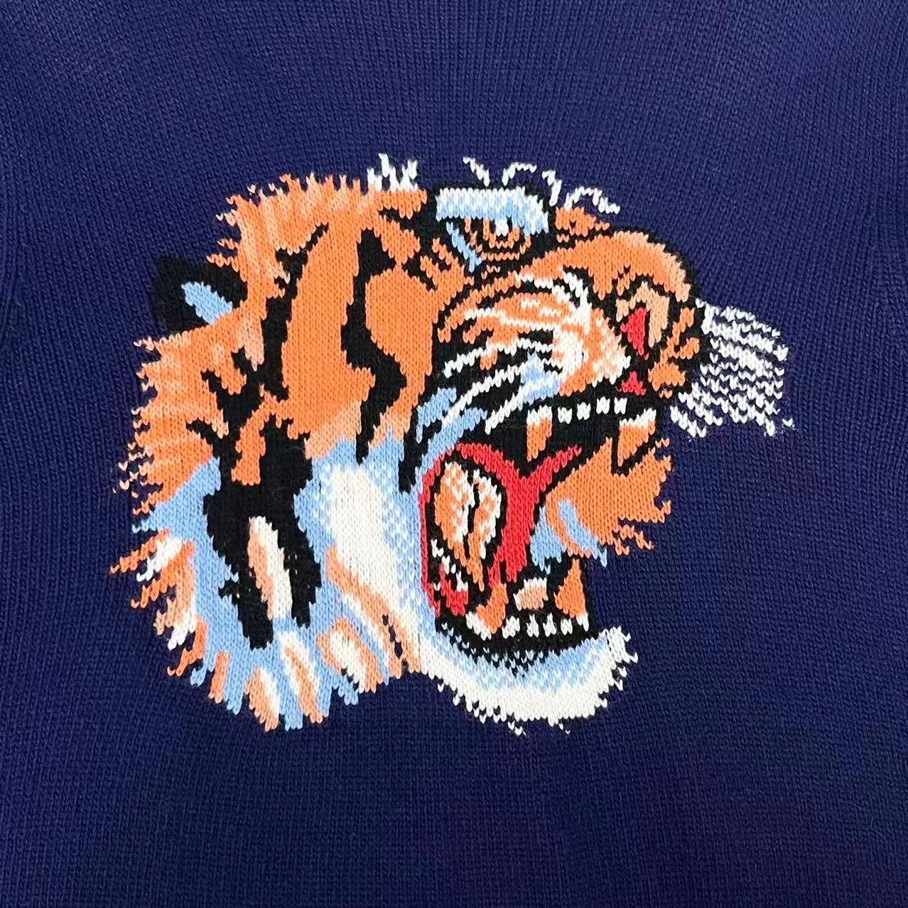 Gucci Gucci Loved Knit Sweater with Tiger Logo Size US M / EU 48-50 / 2 - 4 Thumbnail
