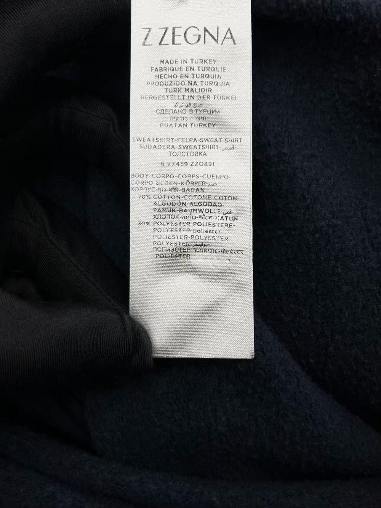 Ermenegildo Zegna ermenegildo zegna logo zip hoodie jacket Size US L / EU 52-54 / 3 - 6 Thumbnail