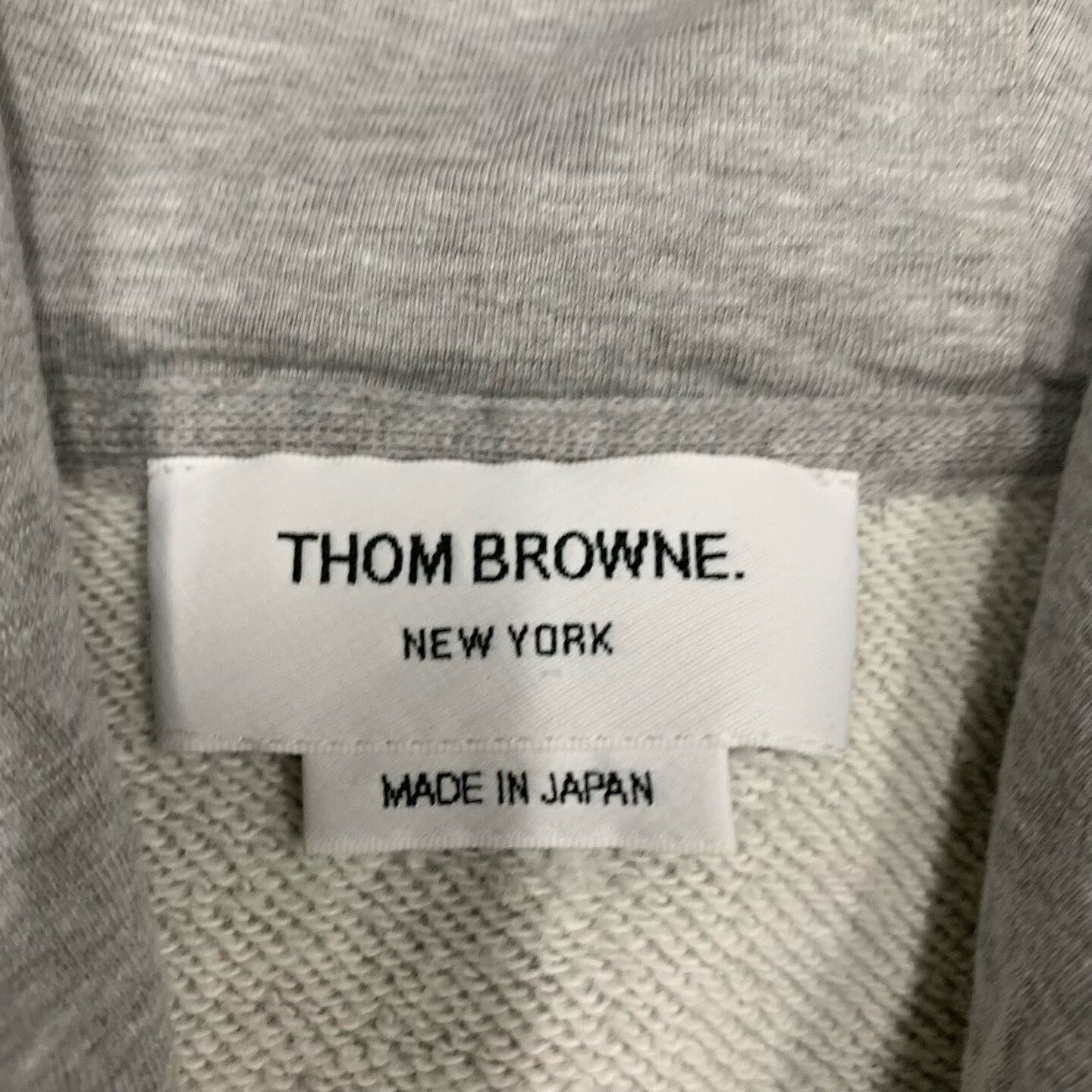 Thom Browne thom browne gray striped zip-up jacket Size US M / EU 48-50 / 2 - 6 Thumbnail