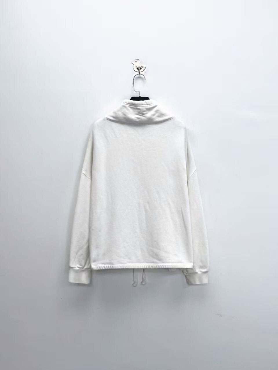 Gucci white diamond pattern logo short hoodie Size M / US 6-8 / IT 42-44 - 2 Thumbnail