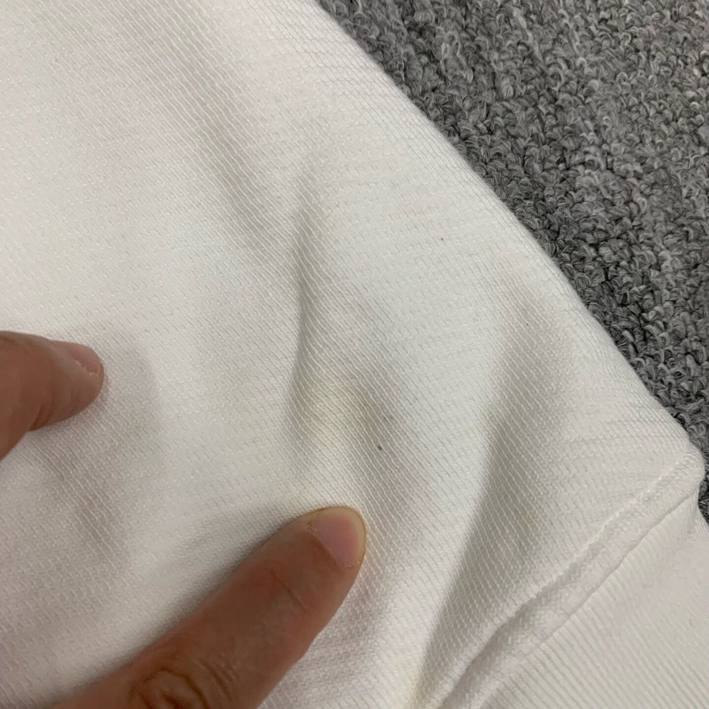 Maison Margiela maison margiela white embroidered logo sweatshirt Size US L / EU 52-54 / 3 - 8 Thumbnail