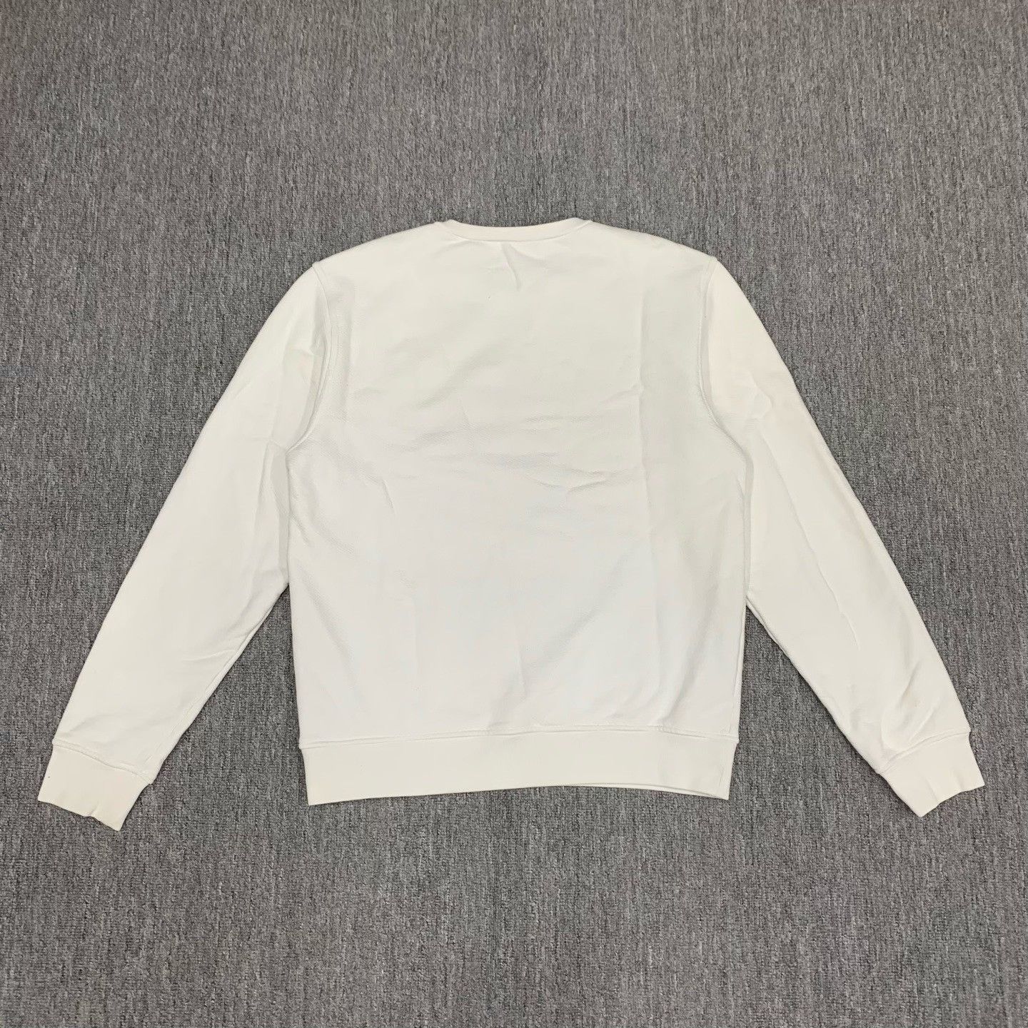 Maison Margiela maison margiela white embroidered logo sweatshirt Size US L / EU 52-54 / 3 - 2 Thumbnail