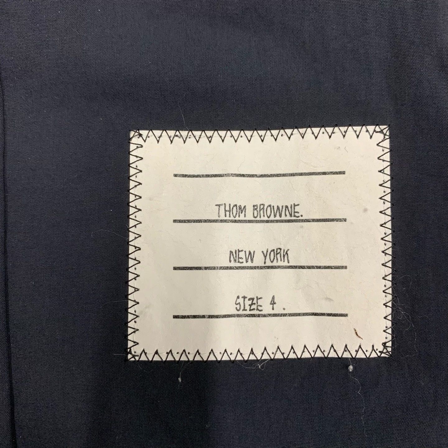 Thom Browne thom browne navy nylon shirt jacket Size US M / EU 48-50 / 2 - 8 Thumbnail