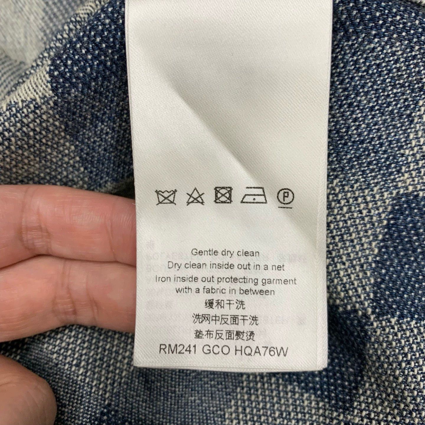 Louis Vuitton lv x 菲董 chessboard denim jacket Size US XXL / EU 58 / 5 - 7 Thumbnail