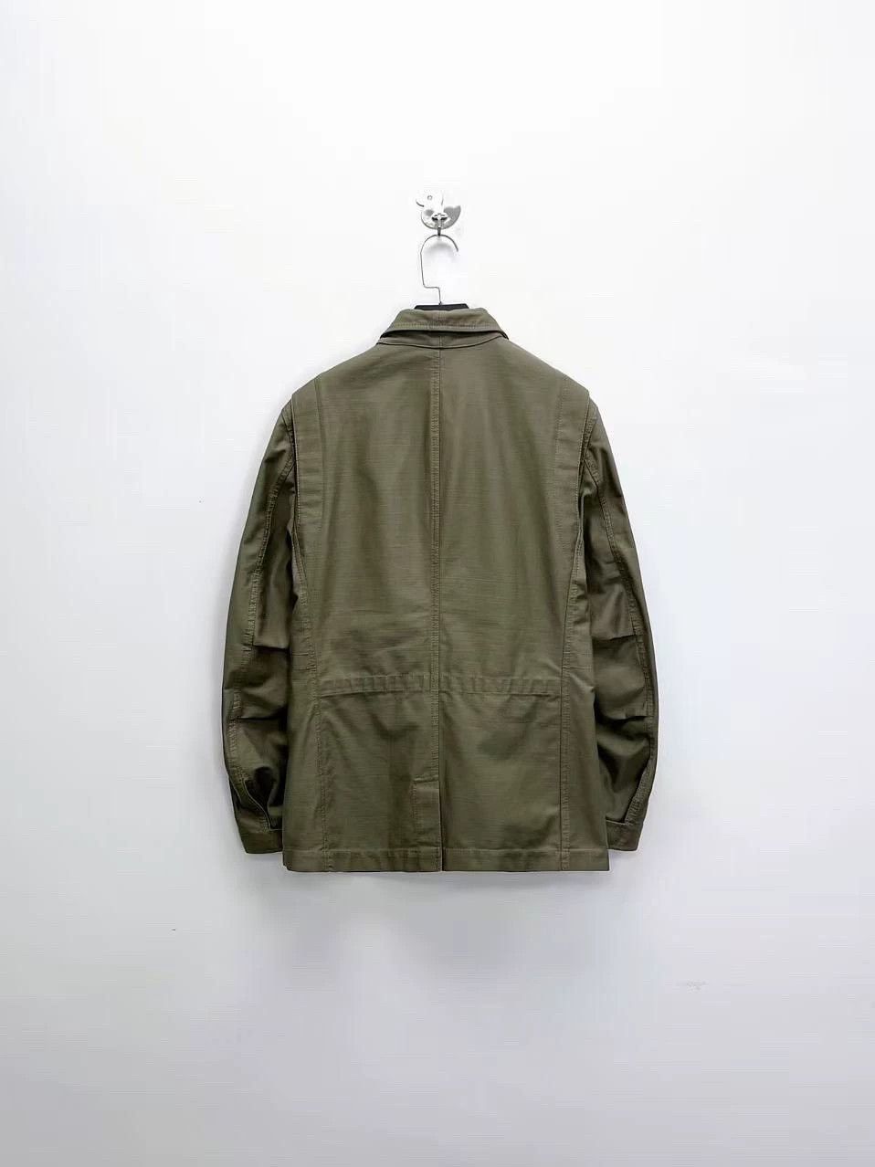Valentino valentino embroidered logo camouflage work jacket Size US L / EU 52-54 / 3 - 2 Thumbnail