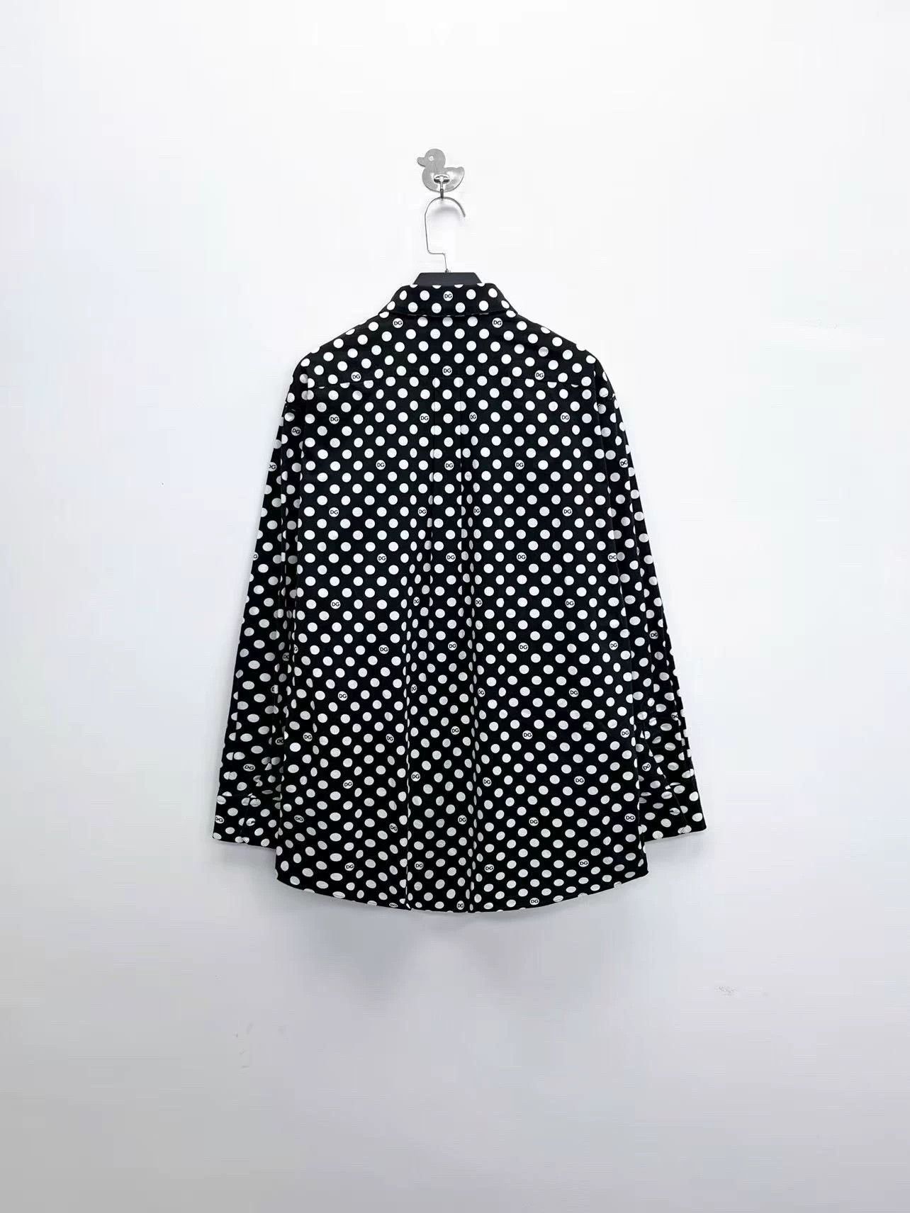 Dolce & Gabbana dolce&gabbana polka dot logo shirt jacket Size US L / EU 52-54 / 3 - 2 Thumbnail