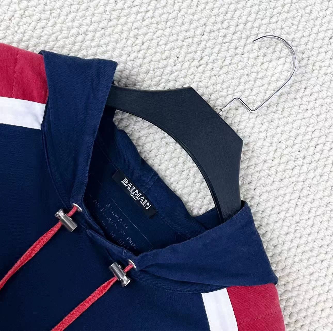 Balmain Balmain Colorblocked Hoodie for Men and Women Size US M / EU 48-50 / 2 - 3 Thumbnail