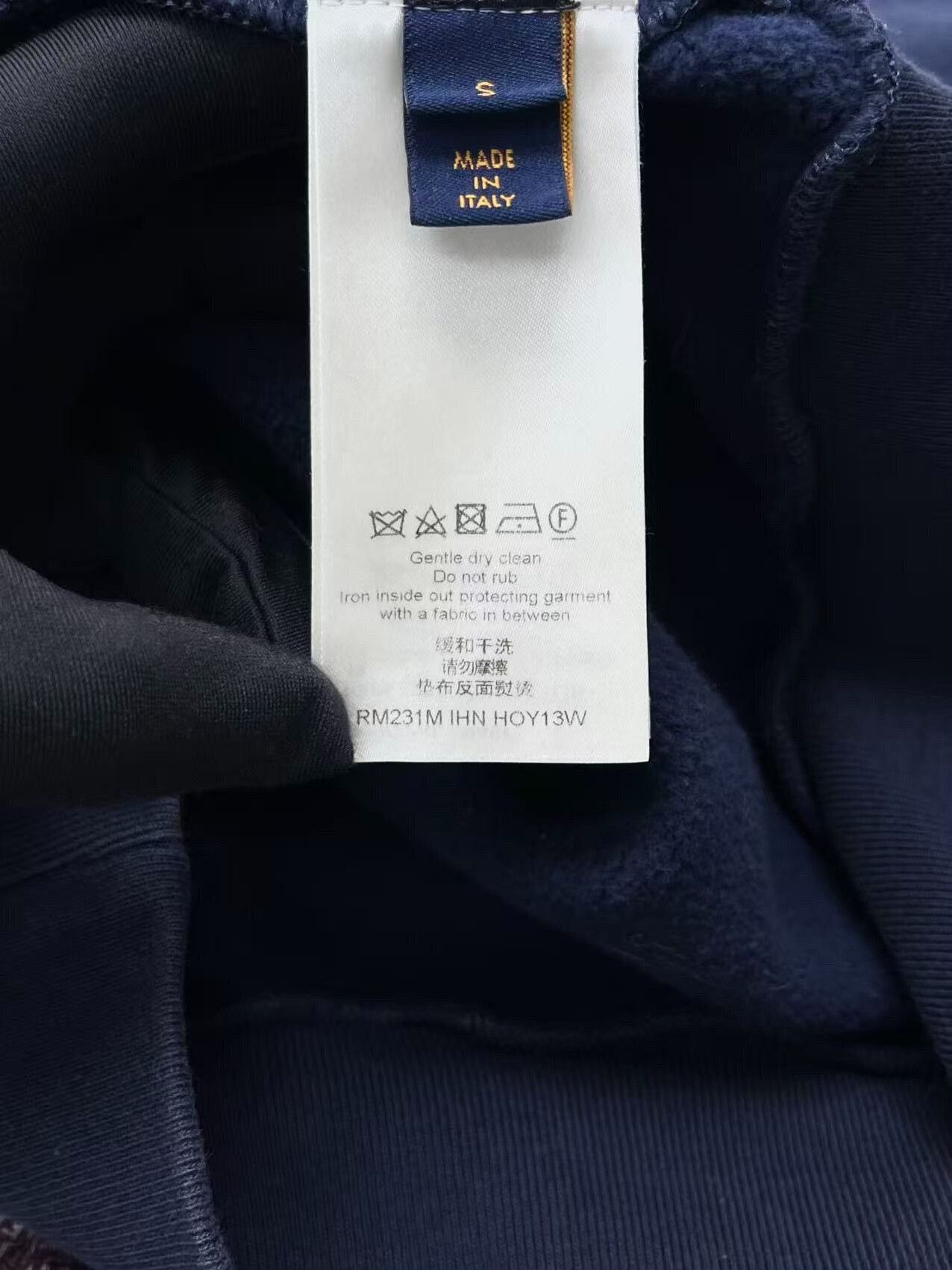 Louis Vuitton new louis vuitton blue butterfly embroidered hoodie Size US S / EU 44-46 / 1 - 5 Thumbnail