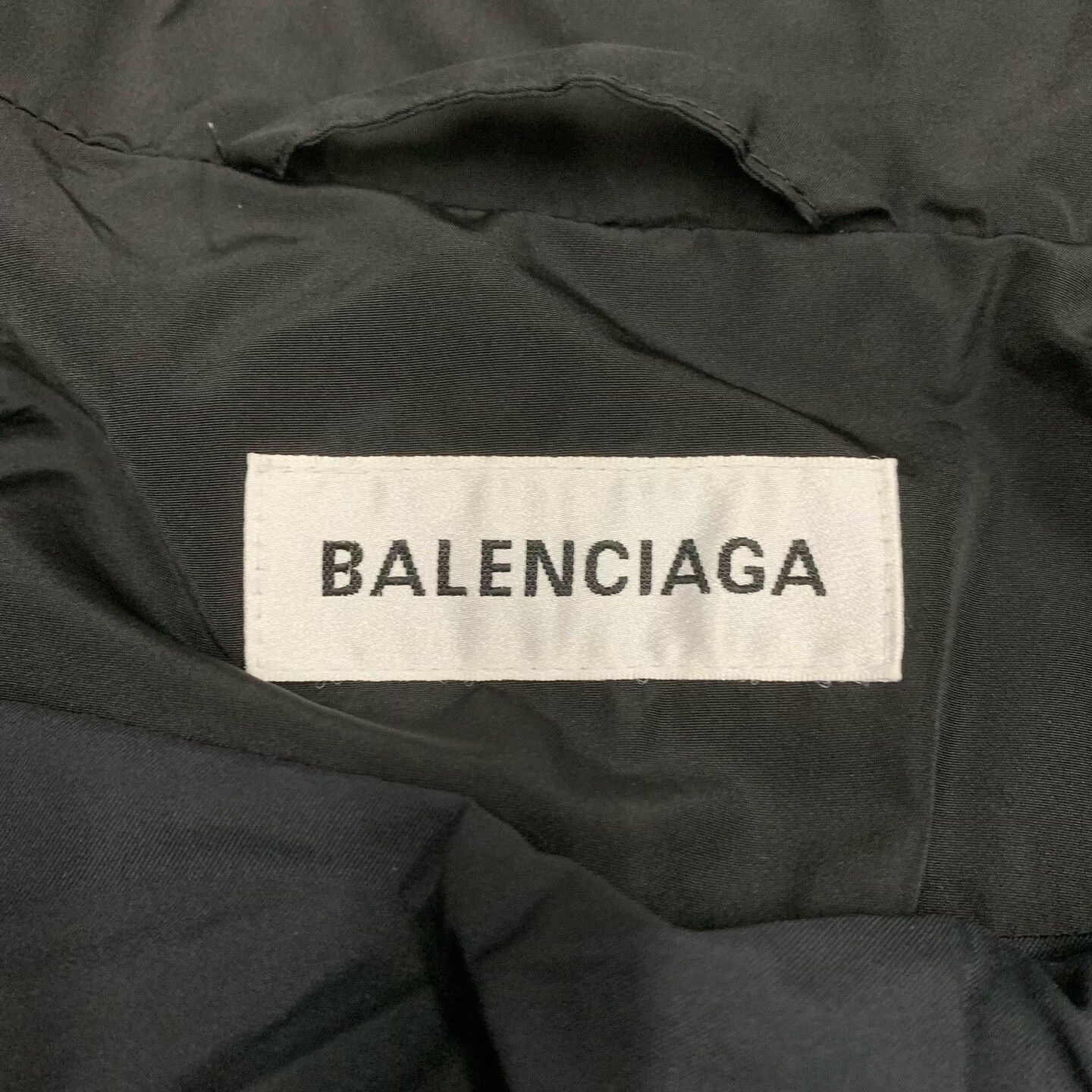 Balenciaga black short puffer jacket with buckle Size S / US 4 / IT 40 - 6 Thumbnail
