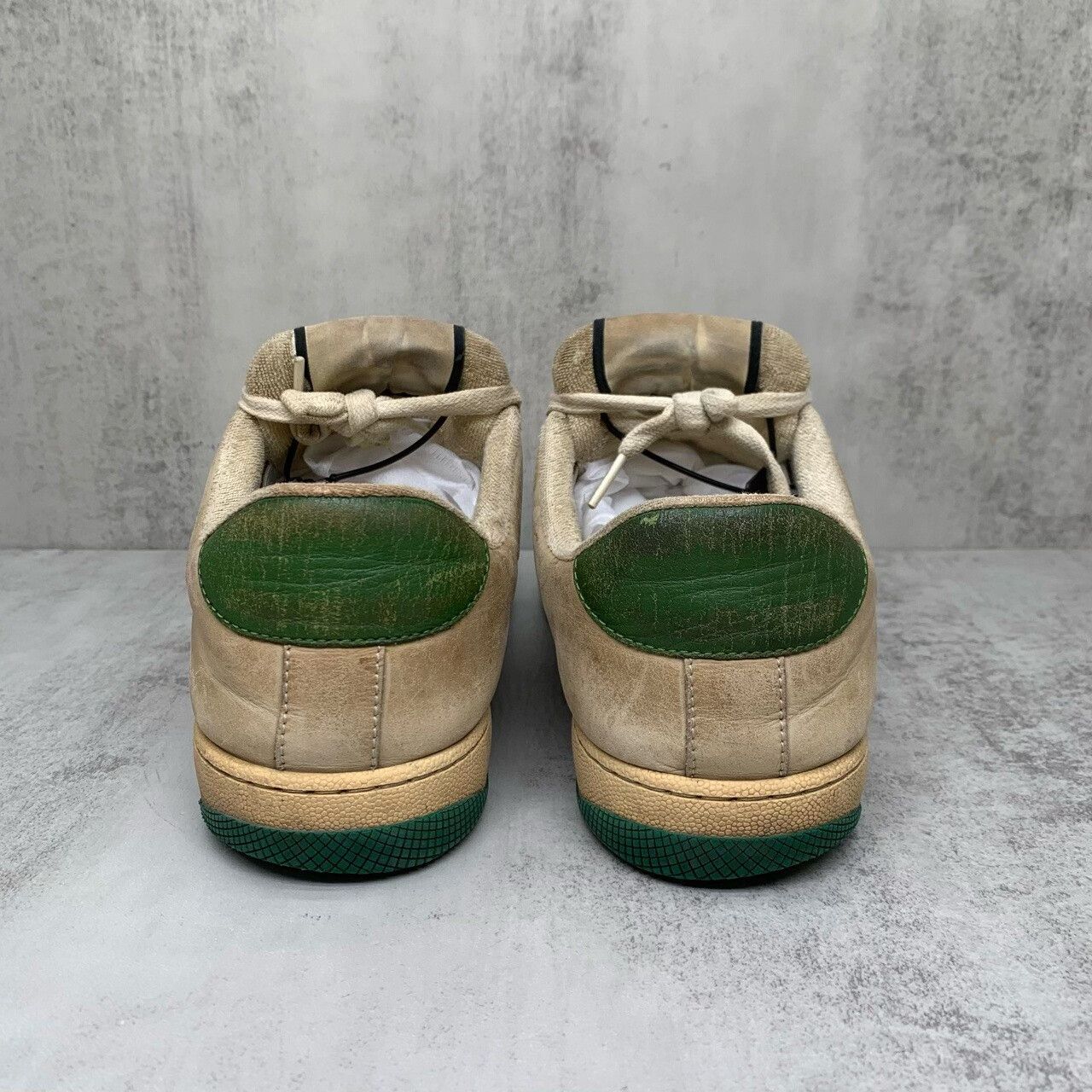 Gucci gucci green tail dirty shoes size 42 Size US 11 / EU 44 - 5 Thumbnail