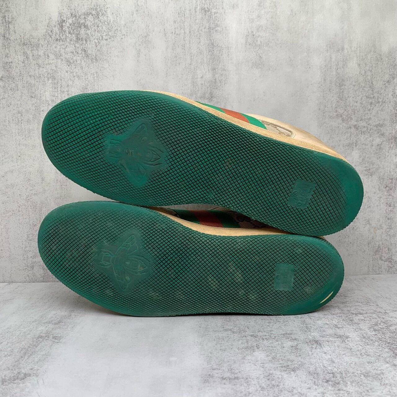 Gucci gucci green tail dirty shoes size 42 Size US 11 / EU 44 - 7 Thumbnail