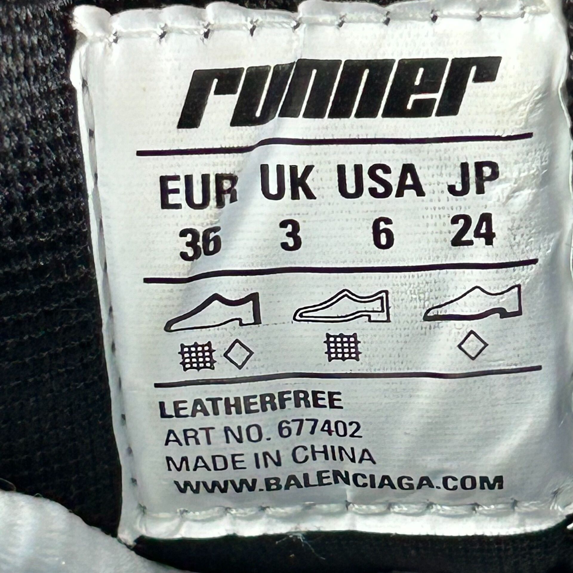 Balenciaga balenciaga runner sports shoes in blue and white Size US 5.5 / EU 38 - 7 Thumbnail
