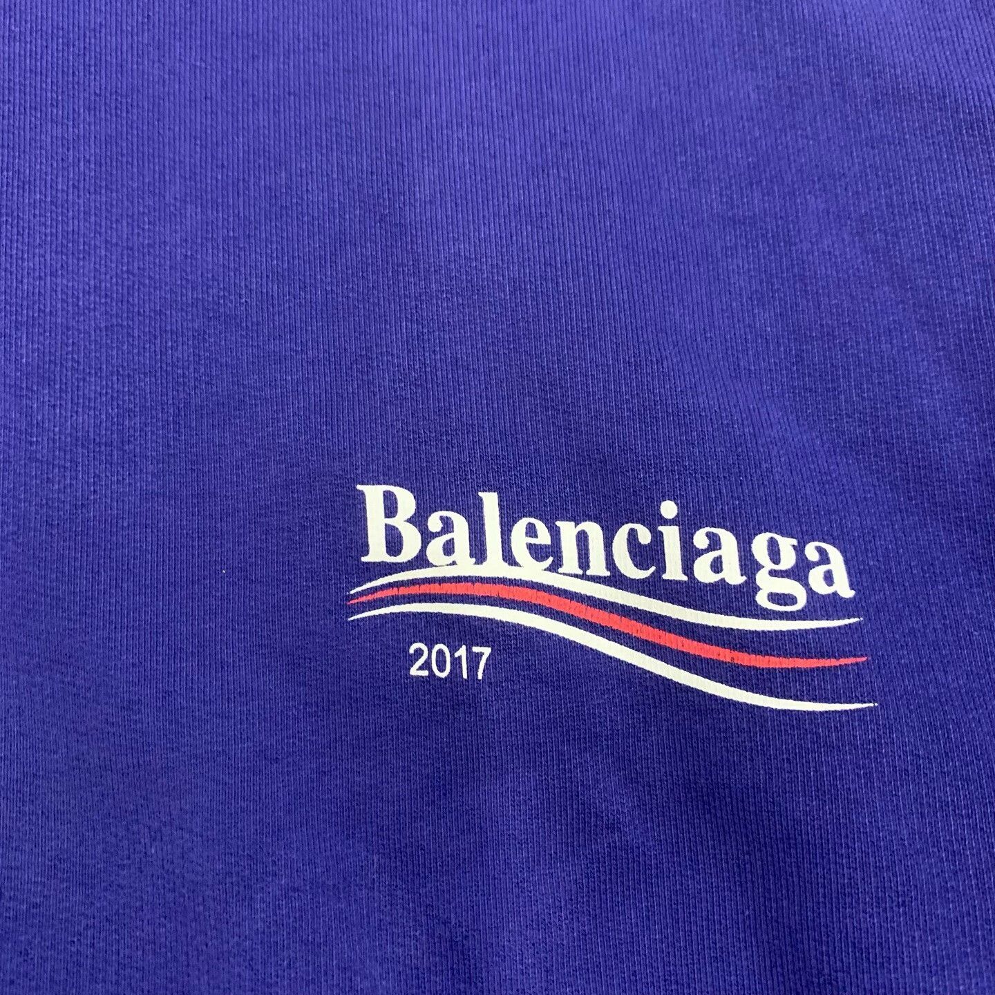Balenciaga balenciaga purple hoodie sweatshirt in xs Size US XS / EU 42 / 0 - 8 Thumbnail