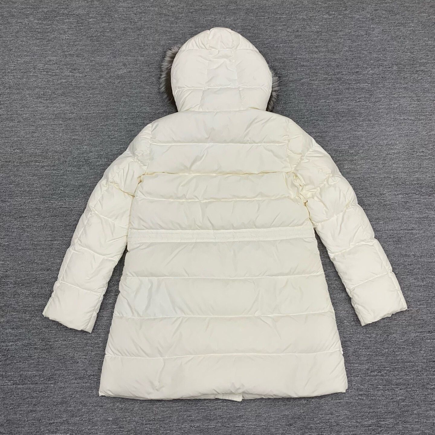 Moncler Moncler Aphroti White Long Down Jacket Size XS / US 0-2 / IT 36-38 - 2 Thumbnail
