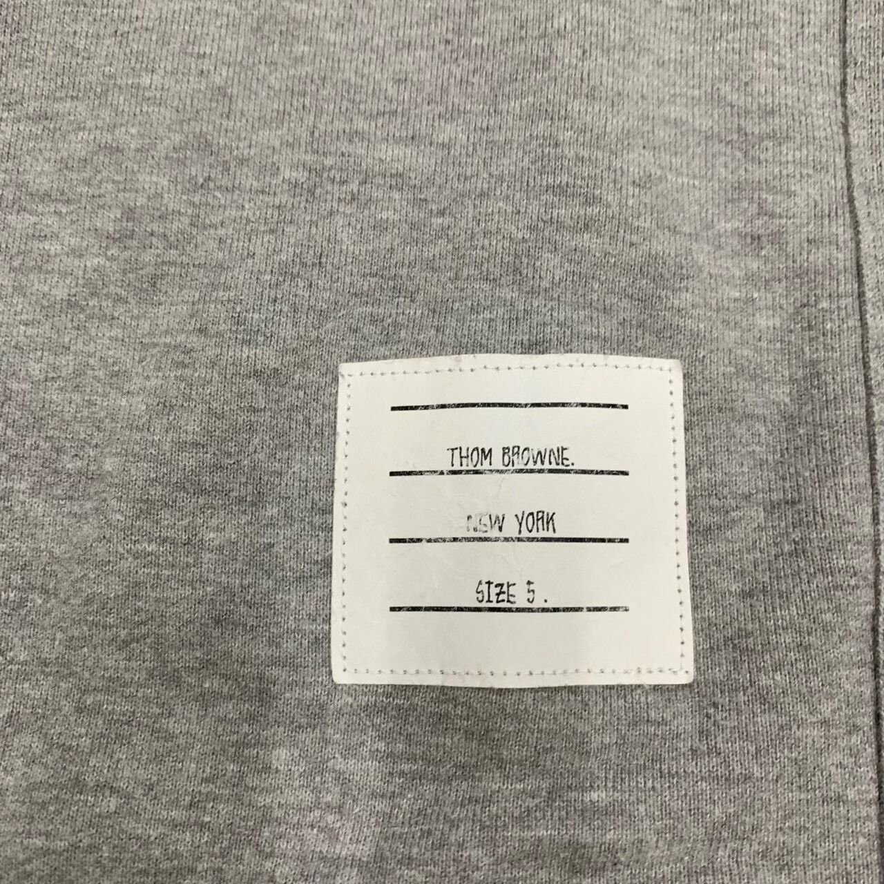 Thom Browne thom browne grey striped sweatshirt for men Size US M / EU 48-50 / 2 - 8 Thumbnail