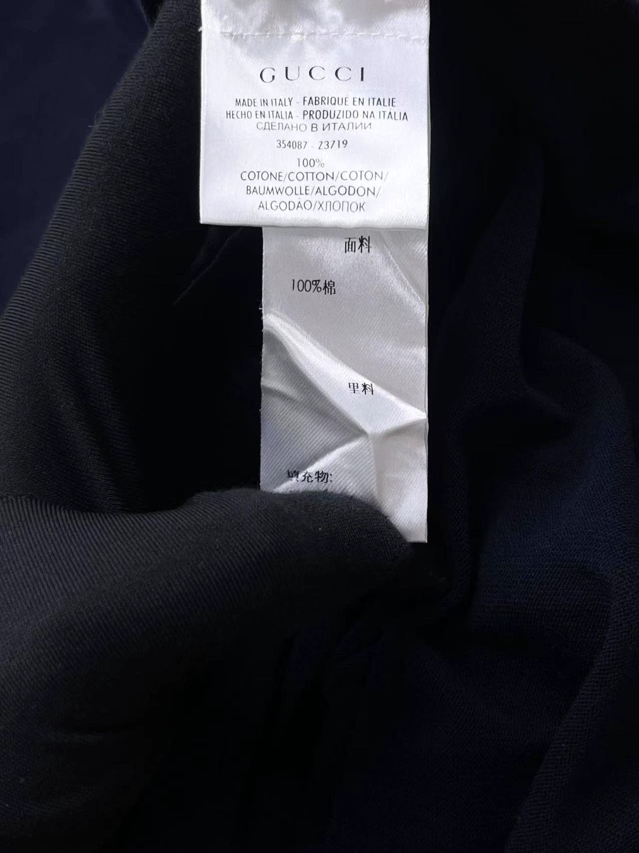 Gucci gucci navy long sleeve knit sweater with logo Size US M / EU 48-50 / 2 - 5 Thumbnail