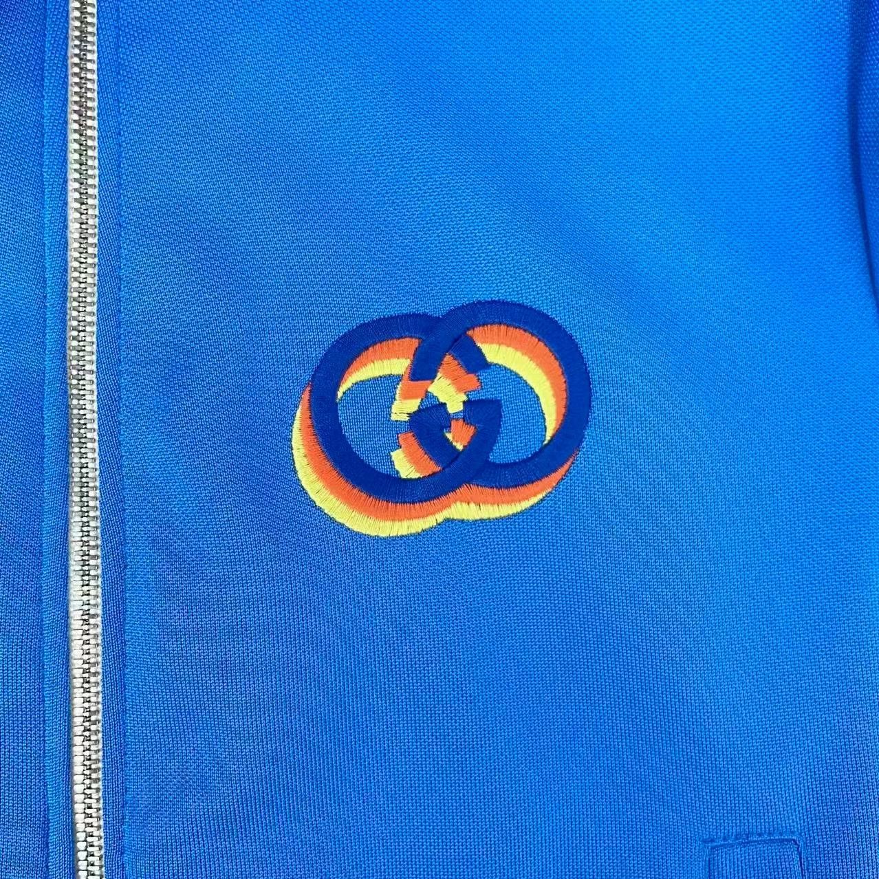 Gucci gucci blue embroidered tiger head zip jacket Size S / US 4 / IT 40 - 5 Thumbnail