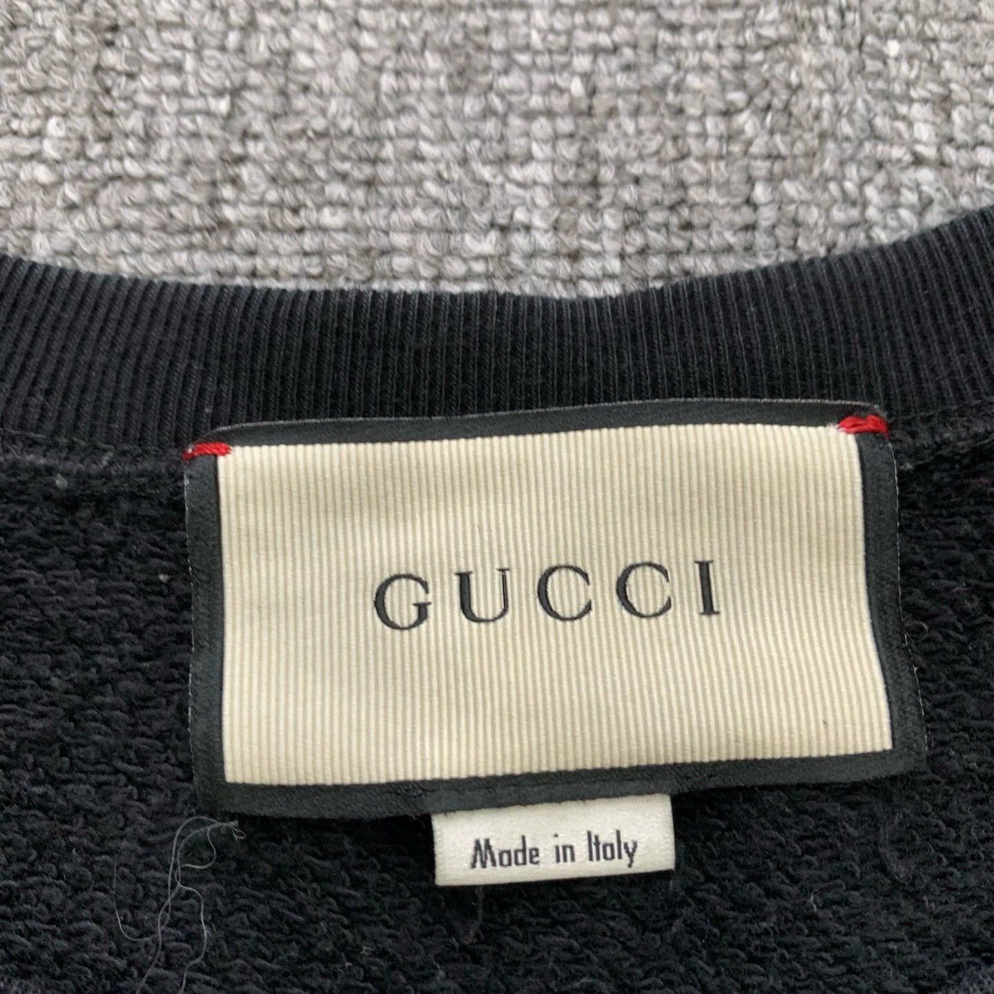 Gucci gucci black leopard print sweatshirt Size US XXL / EU 58 / 5 - 6 Thumbnail