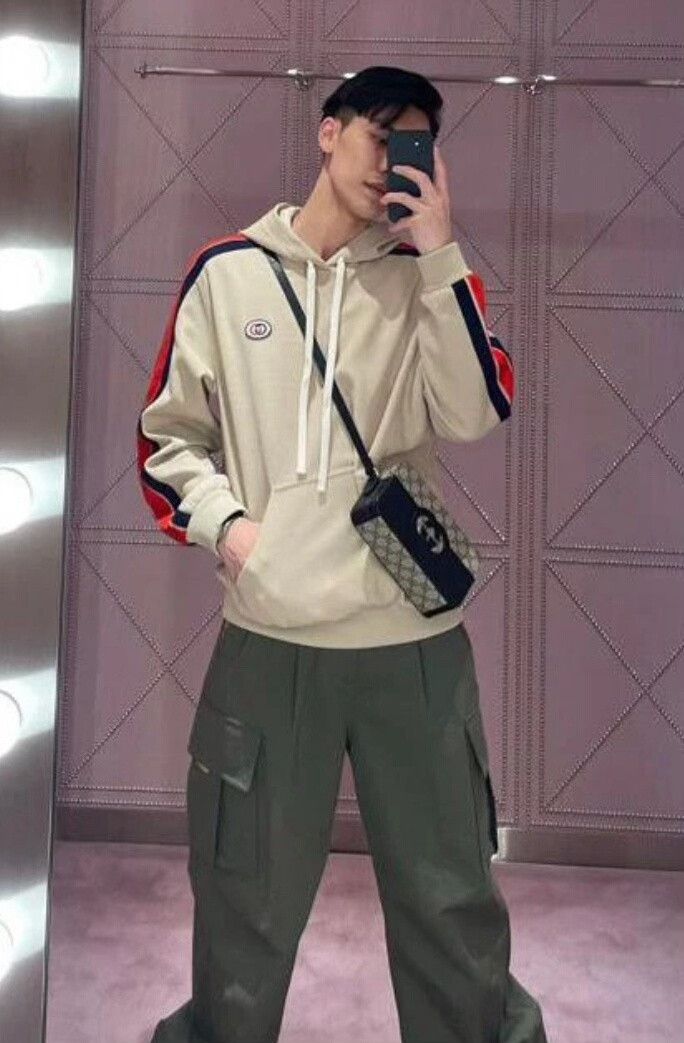 Gucci gucci khaki knit hoodie sweatshirt medium size Size US M / EU 48-50 / 2 - 5 Thumbnail