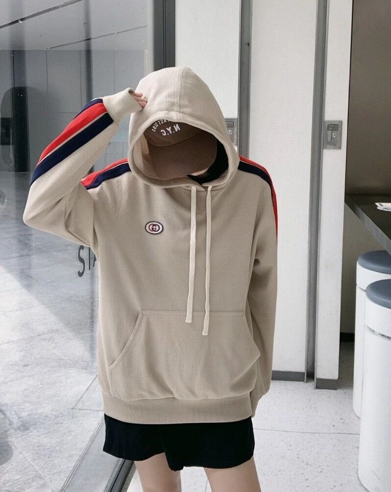 Gucci gucci khaki knit hoodie sweatshirt medium size Size US M / EU 48-50 / 2 - 4 Thumbnail