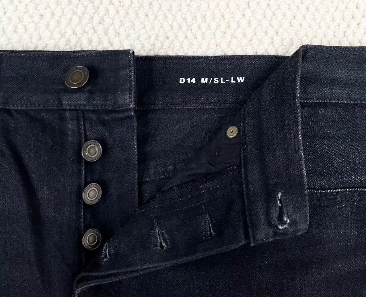 Saint Laurent Paris saint laurent black distressed straight jeans Size US 30 / EU 46 - 5 Thumbnail