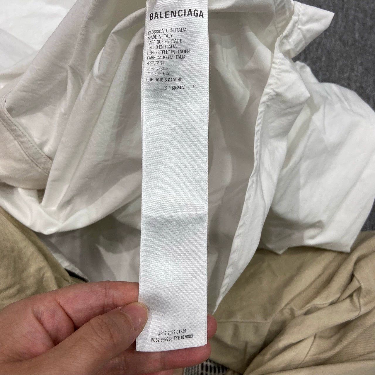 Balenciaga Balenciaga Long Sleeve Button Up Shirt Size S / US 4 / IT 40 - 5 Thumbnail