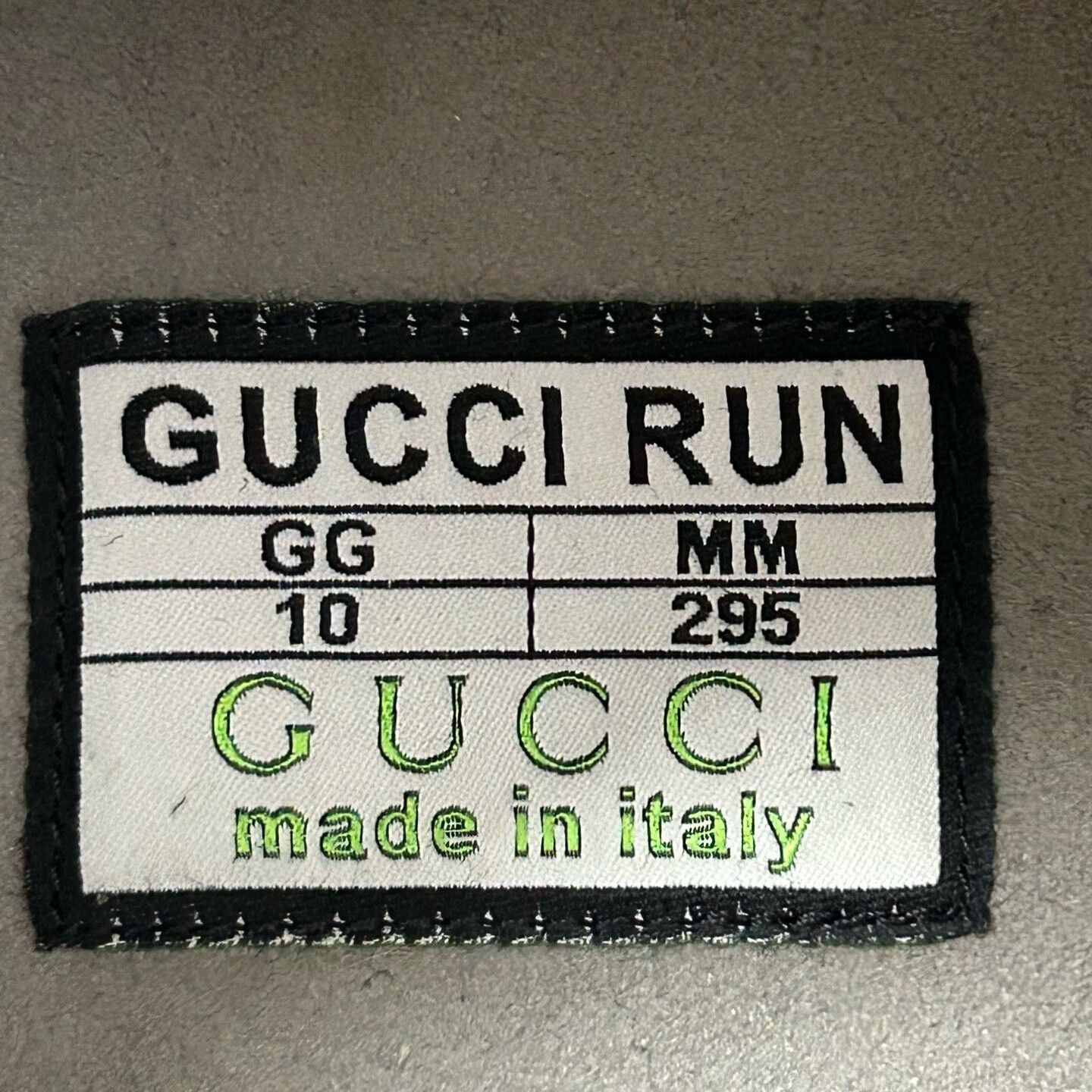 Gucci Gucci Run Lace-Up Sneakers Size 44 Size US 10 / EU 43 - 7 Thumbnail