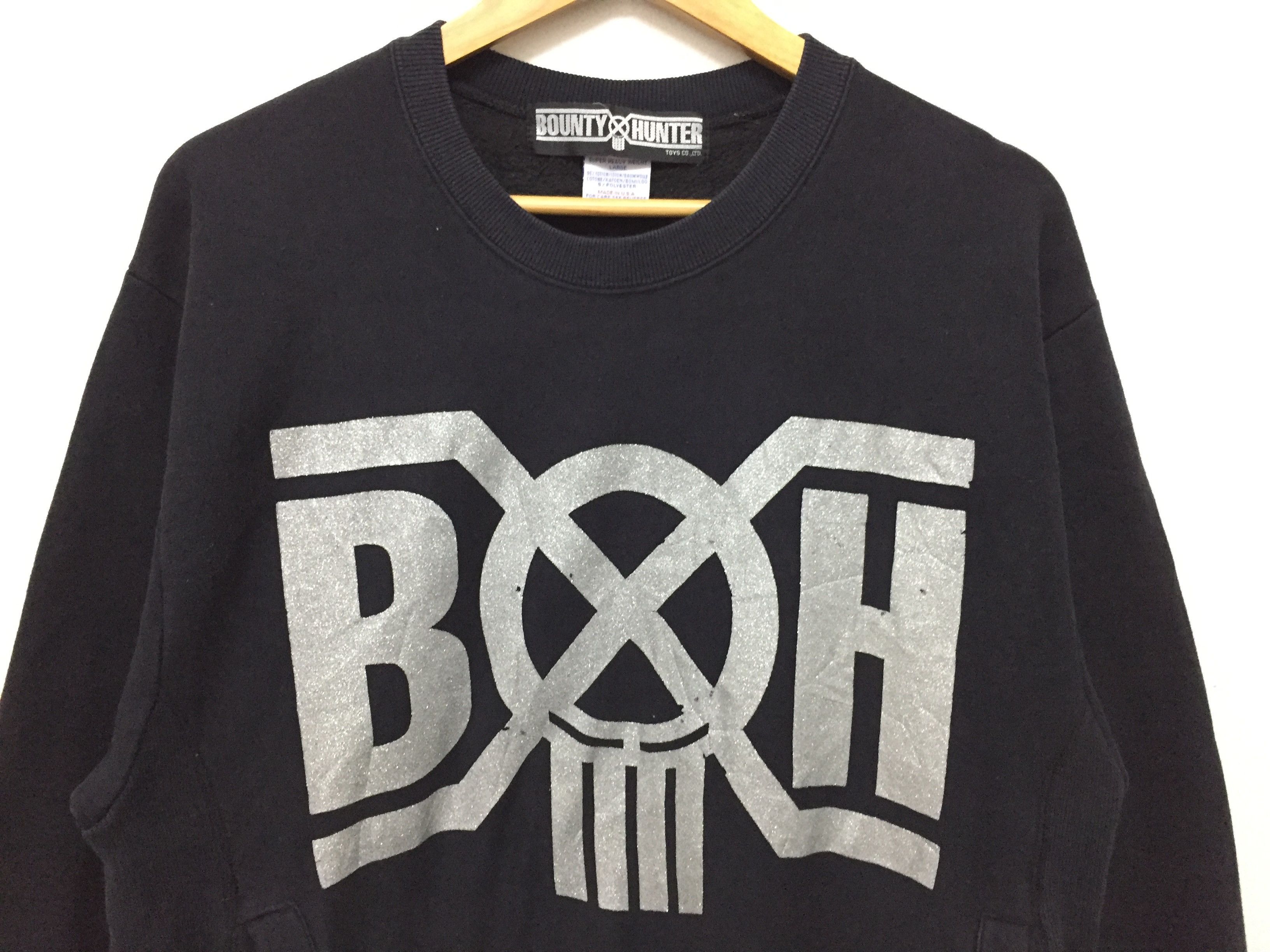 Anvil × Bounty Hunter × Japanese Brand 1990s BH Silver Bling Bling Made in USA Size US L / EU 52-54 / 3 - 3 Thumbnail