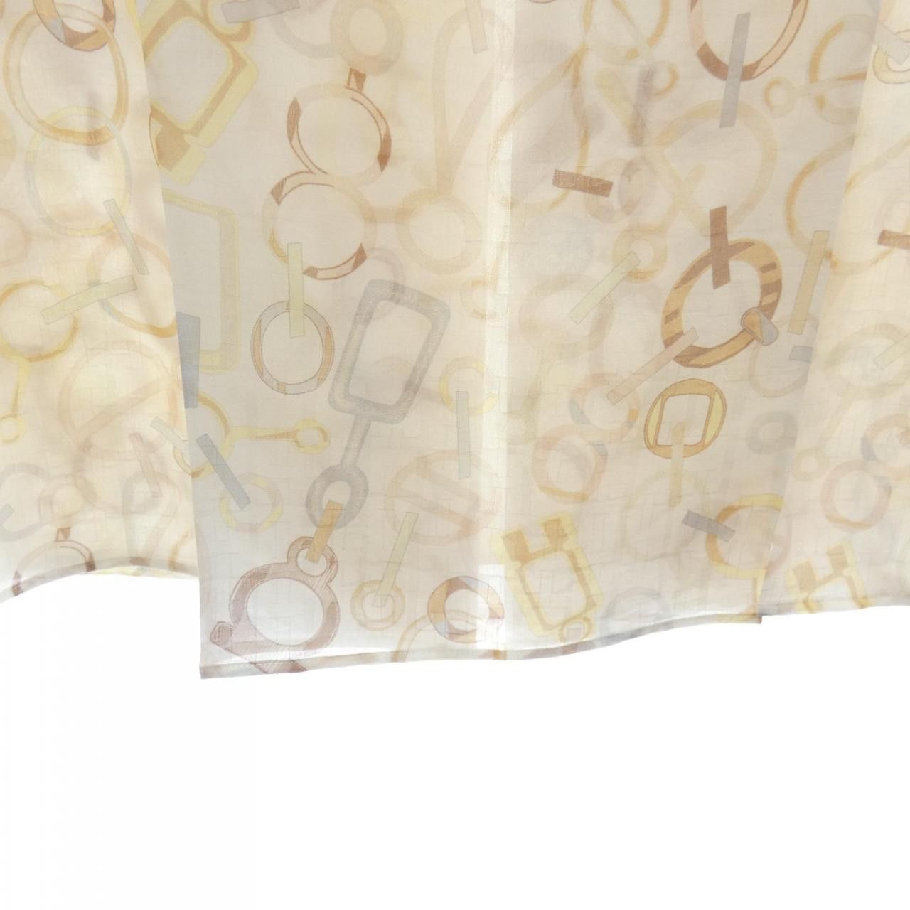 Hermes Hermes Hermes 3H0321DN Twillene Silk Skirt 40 Others Skirts DUTY FREE for USA Size ONE SIZE - 6 Thumbnail