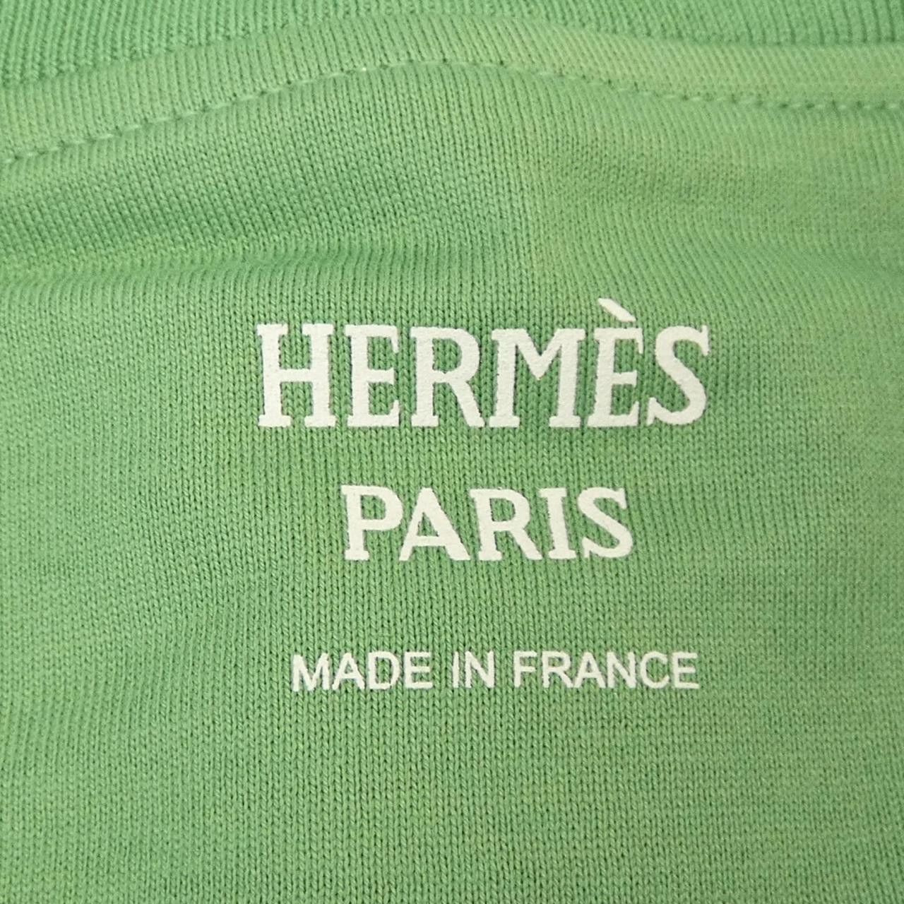 Hermes Hermes Hermès T-shirt Cotton T-shirt 36 Cotton T-Shirts DUTY FREE for USA Size ONE SIZE - 4 Thumbnail