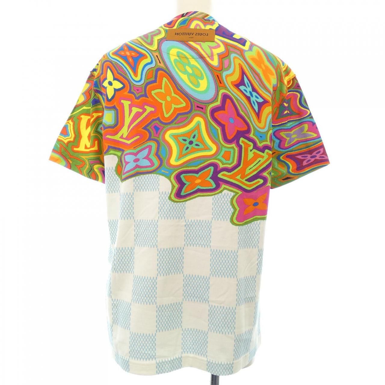 Louis Vuitton Louis Vuitton Louis Vuitton T-shirt Cotton T-Shirts HKY74WNPG DUTY FREE for USA Size ONE SIZE - 2 Thumbnail