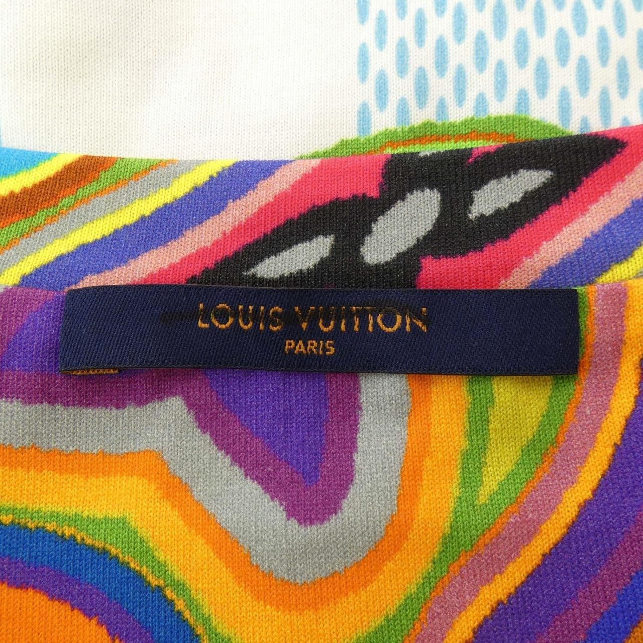 Louis Vuitton Louis Vuitton Louis Vuitton T-shirt Cotton T-Shirts HKY74WNPG DUTY FREE for USA Size ONE SIZE - 4 Thumbnail
