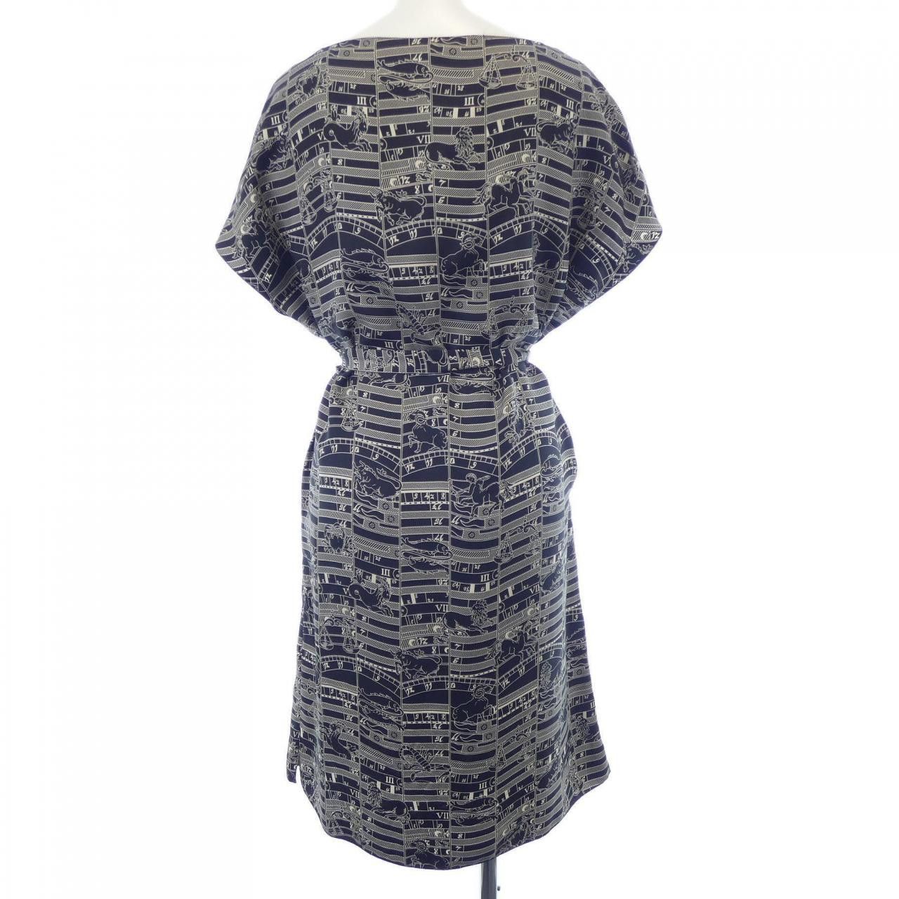 Hermes Hermes Hermès Twill Reine Silk Dress Others Dresses DUTY FREE for USA Size ONE SIZE - 2 Thumbnail