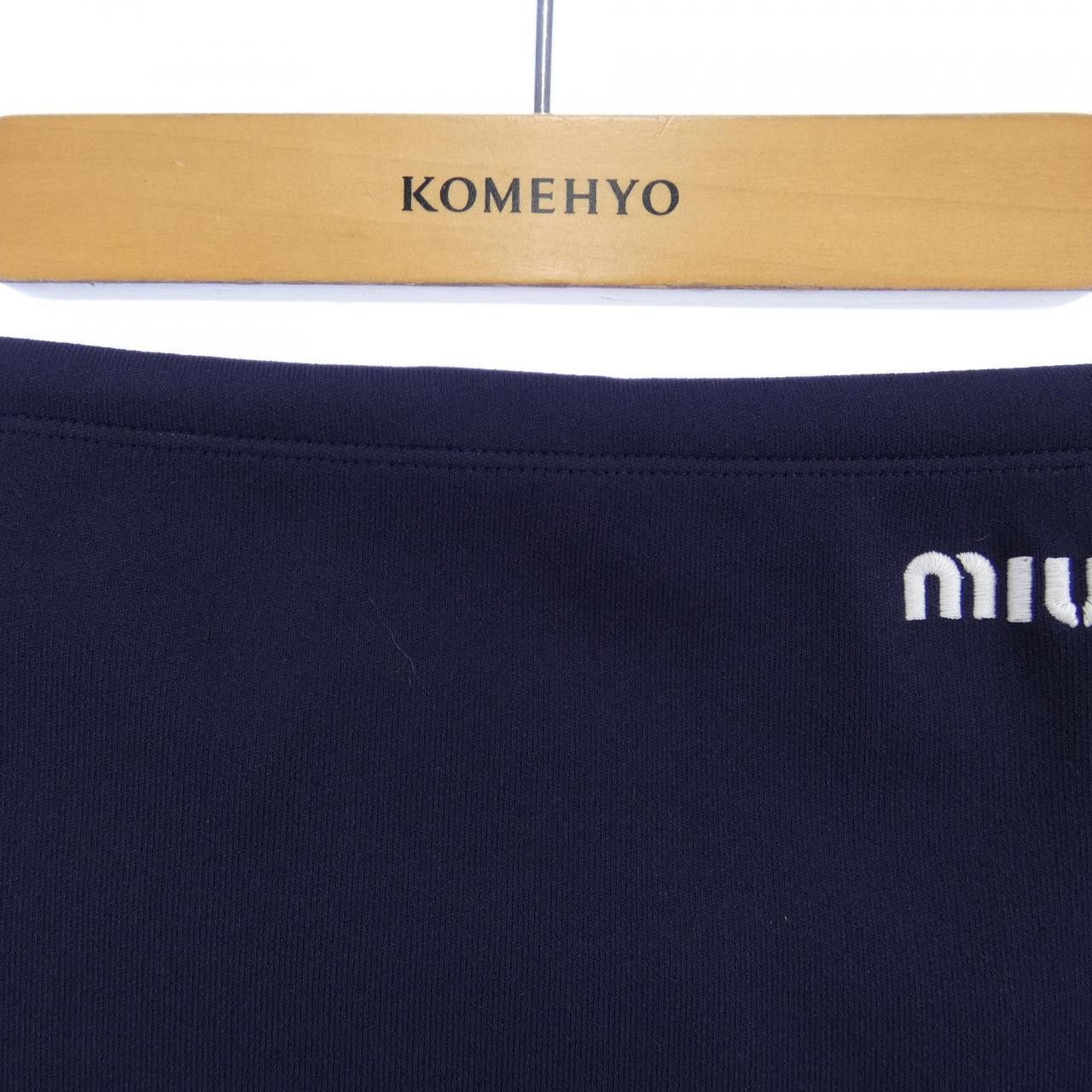 Miu Miu Miu Miu Miu Miu Nylon Mini Skirt Others Skirts MMG505 S000 14SJ DUTY FREE for USA Size ONE SIZE - 5 Thumbnail