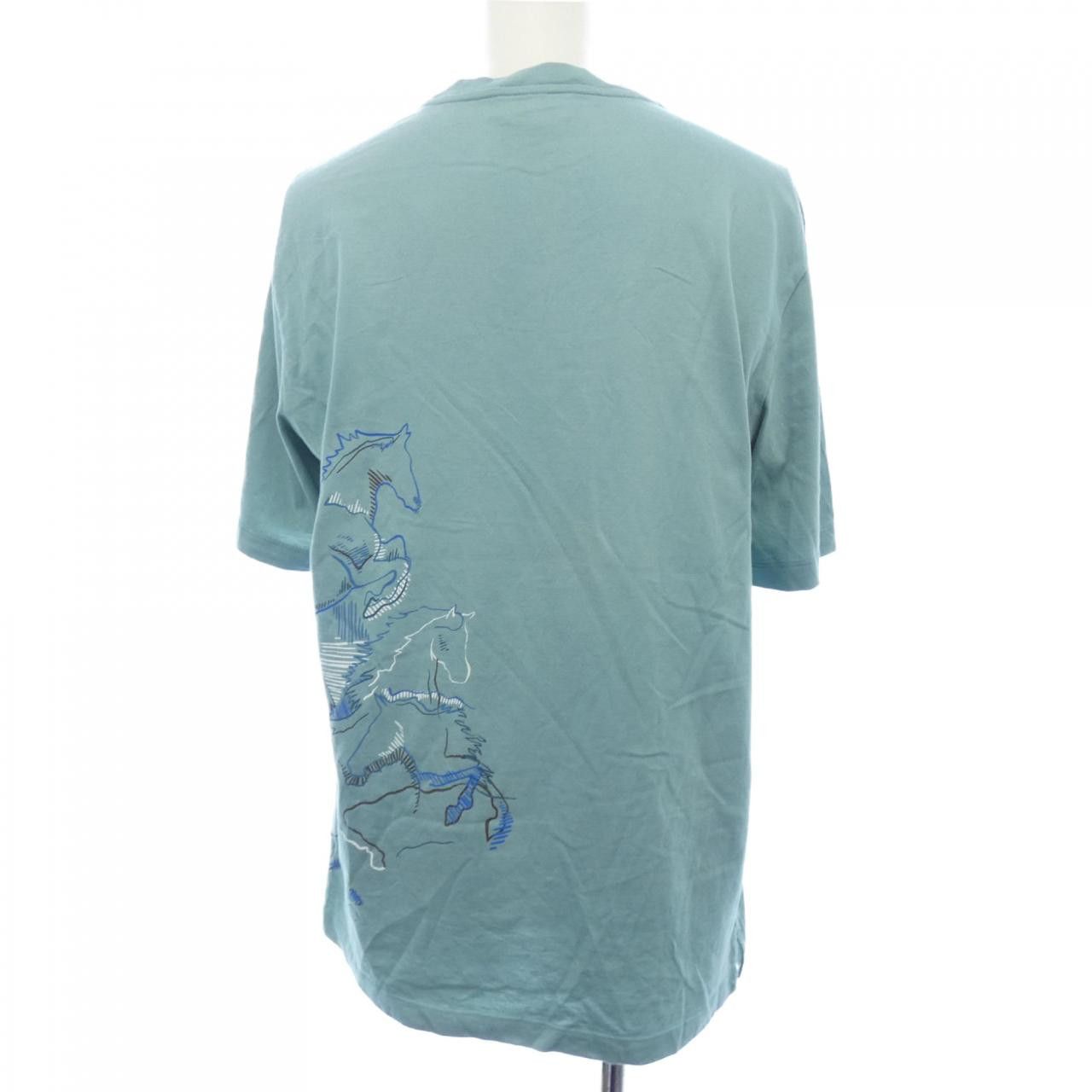 Hermes Hermes Hermes T-shirt XS T-shirt Cotton T-Shirts DUTY FREE for USA Size ONE SIZE - 2 Thumbnail