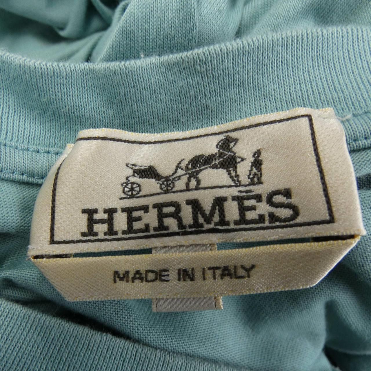 Hermes Hermes Hermes T-shirt XS T-shirt Cotton T-Shirts DUTY FREE for USA Size ONE SIZE - 4 Thumbnail