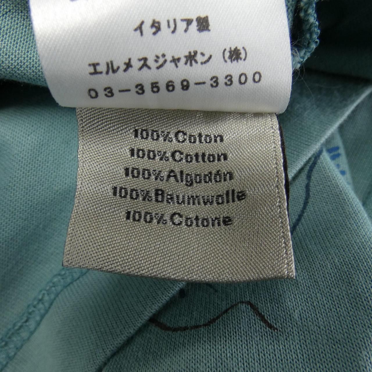 Hermes Hermes Hermes T-shirt XS T-shirt Cotton T-Shirts DUTY FREE for USA Size ONE SIZE - 3 Thumbnail