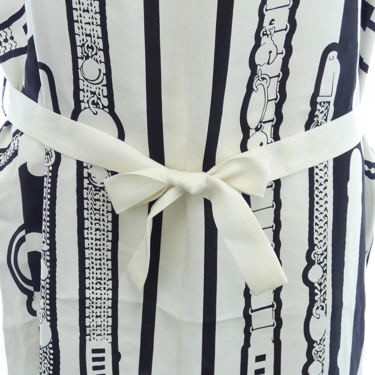 Hermes Hermes Hermès LE TRESOR DE MEDOR RAYURE34 Silk Dress Others Dresses DUTY FREE for USA Size ONE SIZE - 7 Thumbnail
