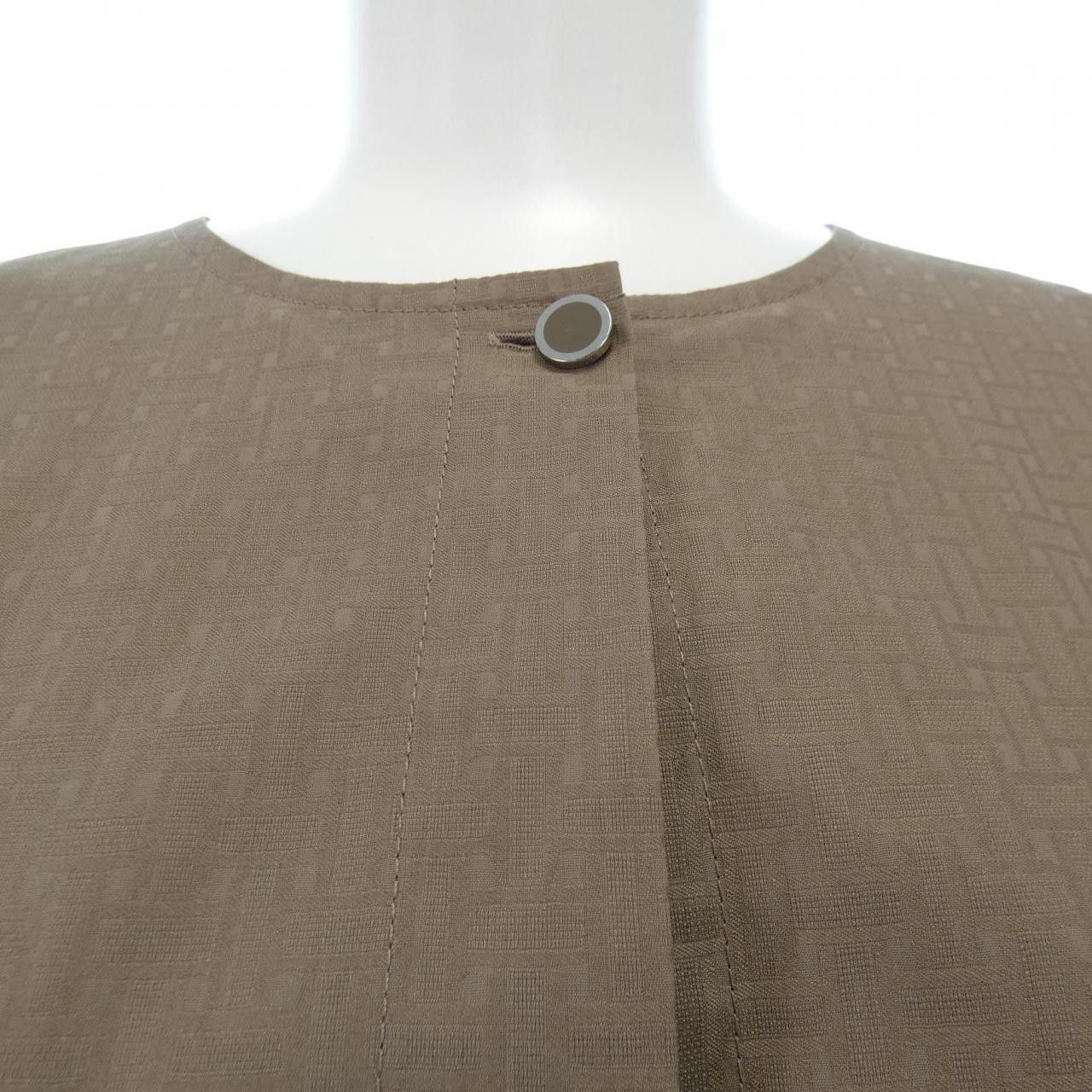Hermes Hermes Hermes Bohemian Short Dress Gauze Mosaic Dress 38 Cotton Dresses DUTY FREE for USA Size ONE SIZE - 5 Thumbnail