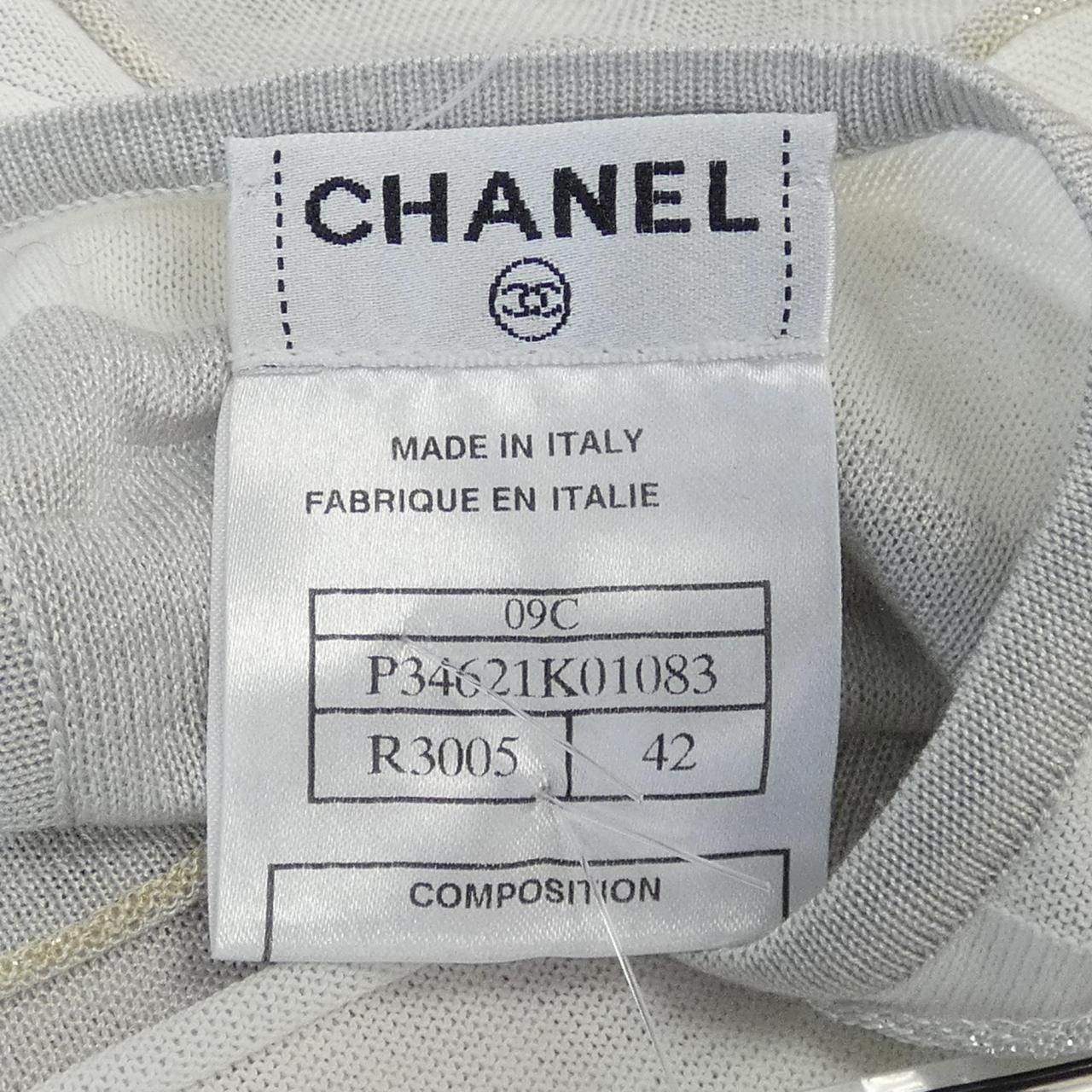 Chanel Chanel Chanel Top Cotton Tops P34621K01083 09C DUTY FREE for USA Size ONE SIZE - 4 Thumbnail