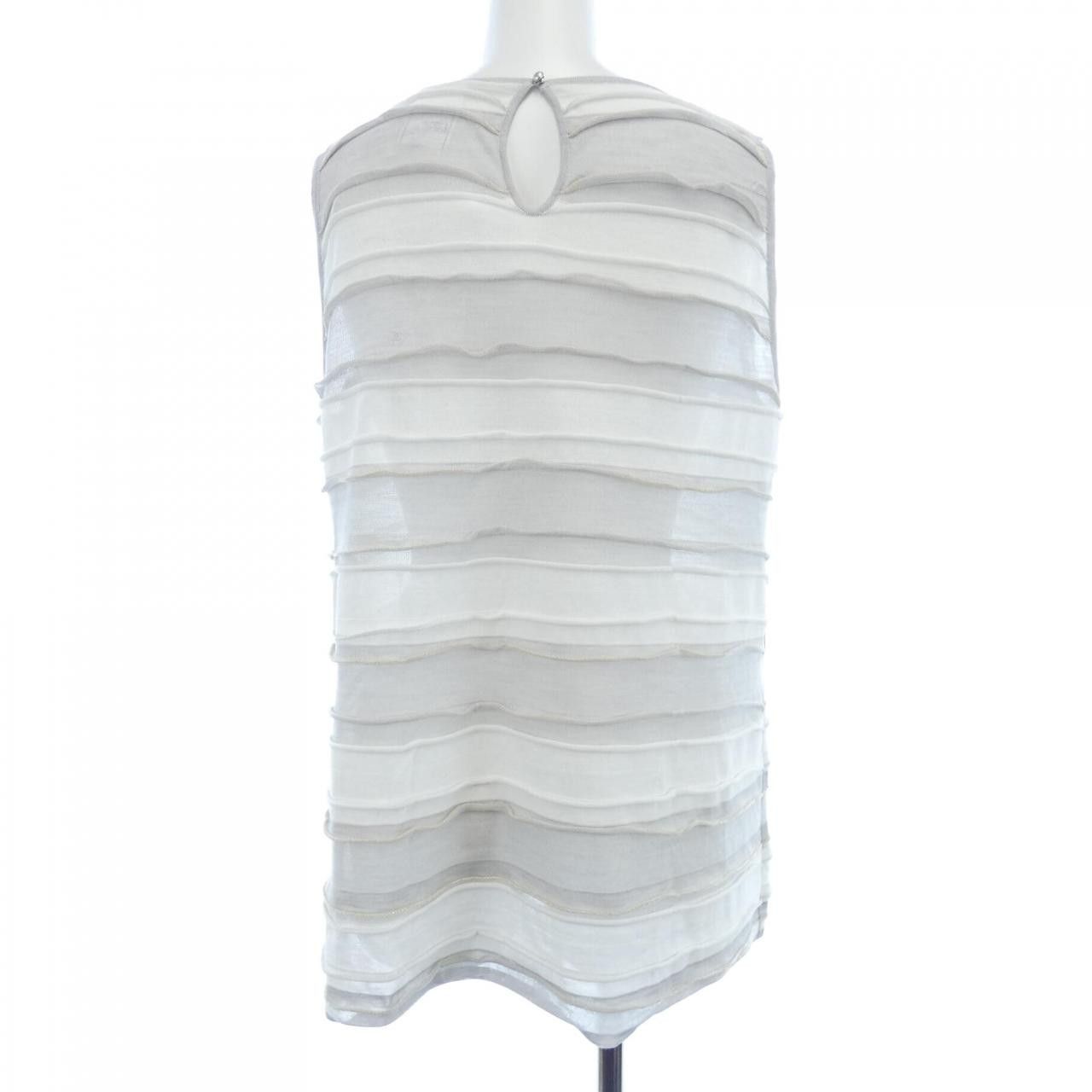 Chanel Chanel Chanel Top Cotton Tops P34621K01083 09C DUTY FREE for USA Size ONE SIZE - 2 Thumbnail