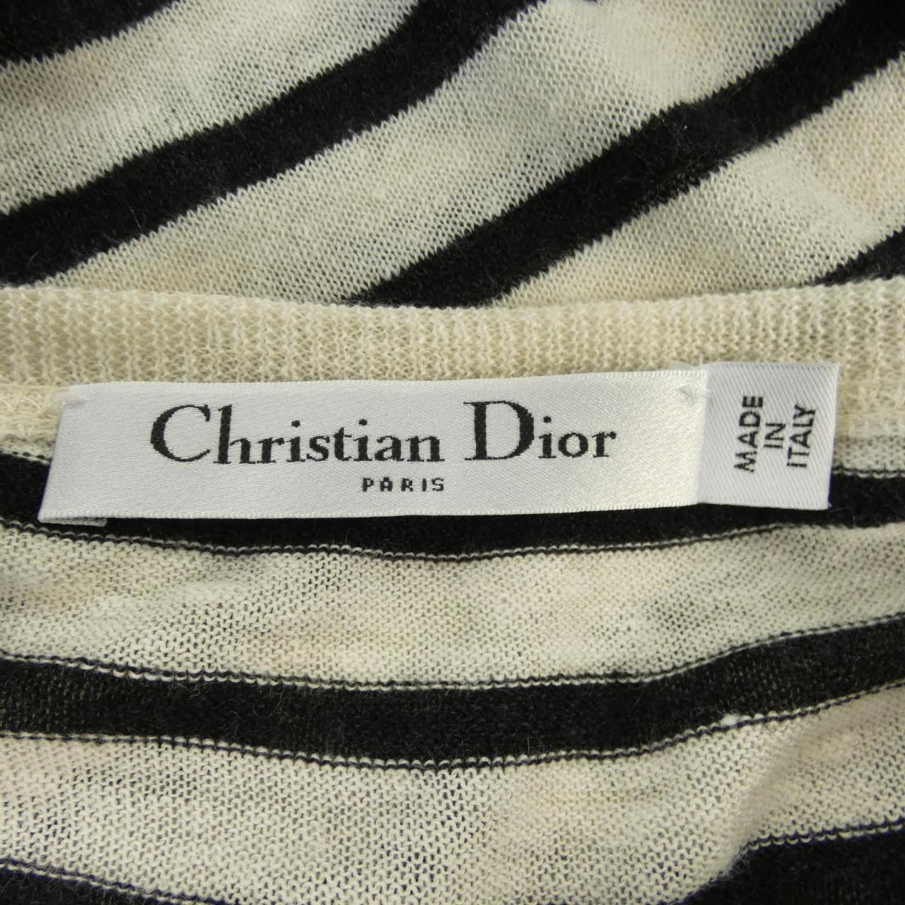 Dior Dior Christian Dior L'UMION FAIT A FORCE Cashmere Blend Top Others Tops 244S28AM734 DUTY FREE for USA Size ONE SIZE - 4 Thumbnail