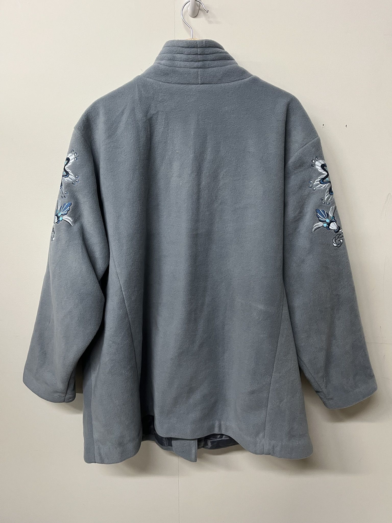 Vintage Vintage 2000s Bob Mackie Embroidered Fleece Long Coat Size 3XL Size US XXL / EU 58 / 5 - 3 Thumbnail