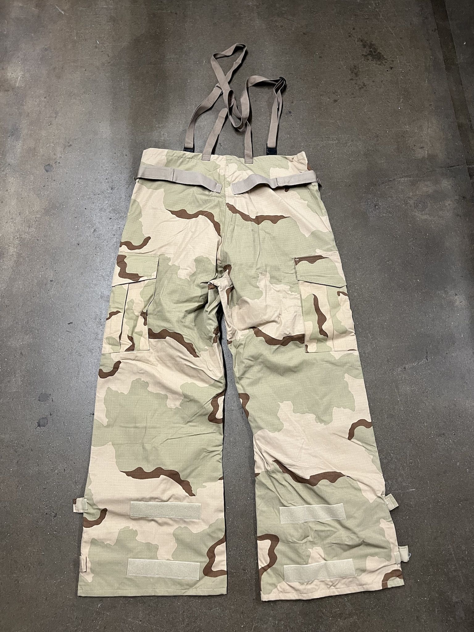 Vintage Vintage Military rip Stop Desert Camo Chemical Protecticve Overalls Size Size US 41 - 3 Thumbnail