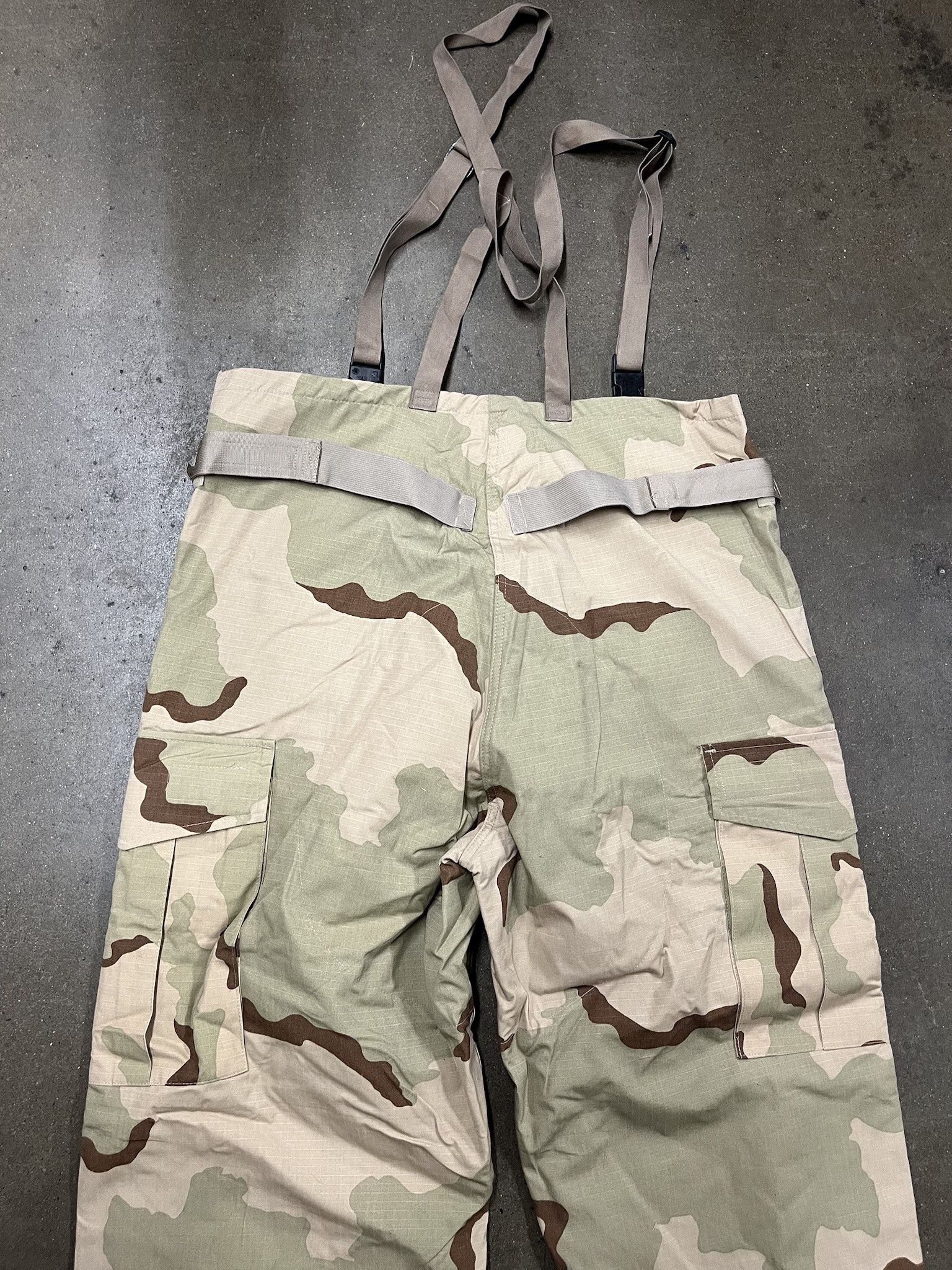 Vintage Vintage Military rip Stop Desert Camo Chemical Protecticve Overalls Size Size US 41 - 4 Thumbnail