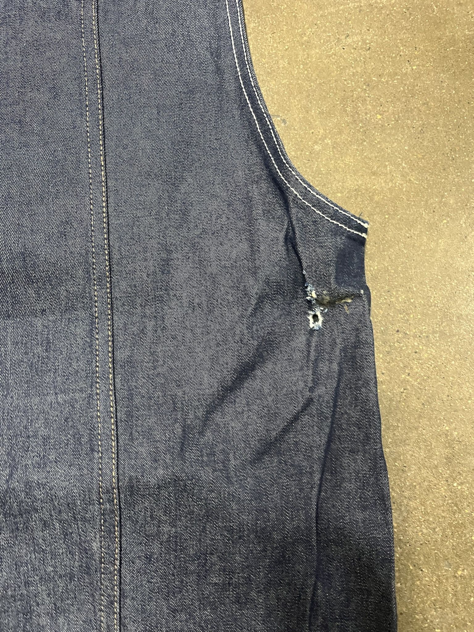 Sean John × Vintage Vintage Deadstock NWT Sean John 2000s Denim Vest Size 3XL Size US XXL / EU 58 / 5 - 4 Thumbnail